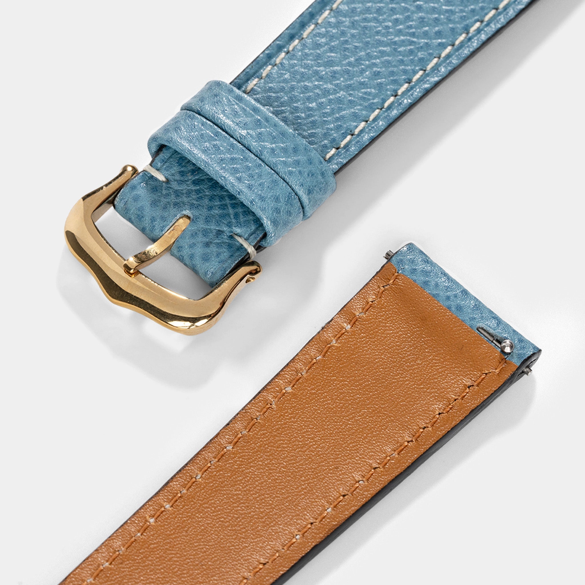 Uhrenarmband für Cartier Tank Louis (2021-2024) - The Sellier Blue