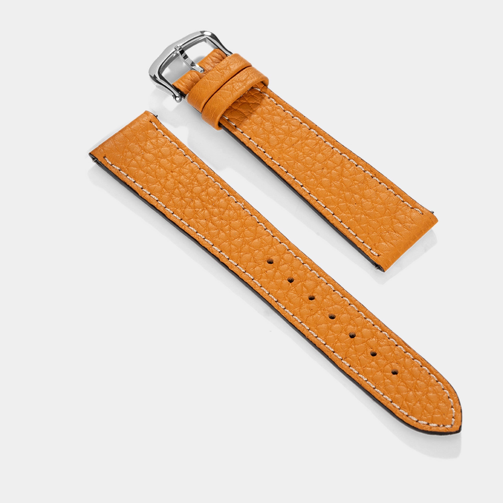 Uhrenarmband für Cartier Tank Must (2021-2024) - The Taurillon Moutarde