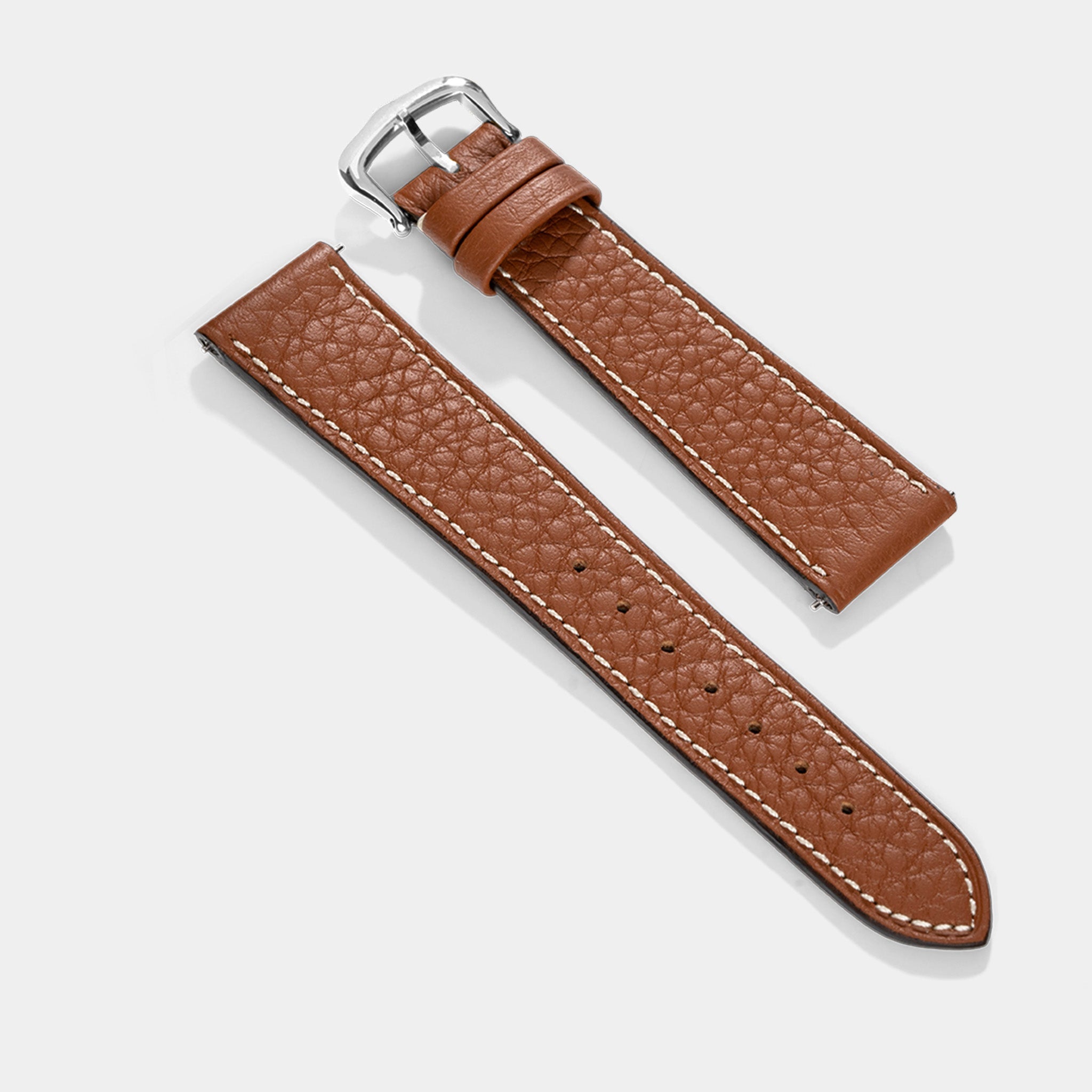 Uhrenarmband für Cartier Tank Must (2021-2024) - The Taurillon Brown