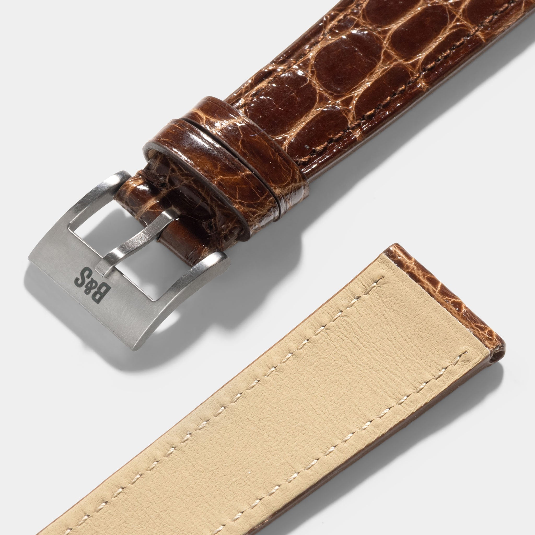 Strap for the Patek Philippe Calatrava - Walnut Brown Alligator