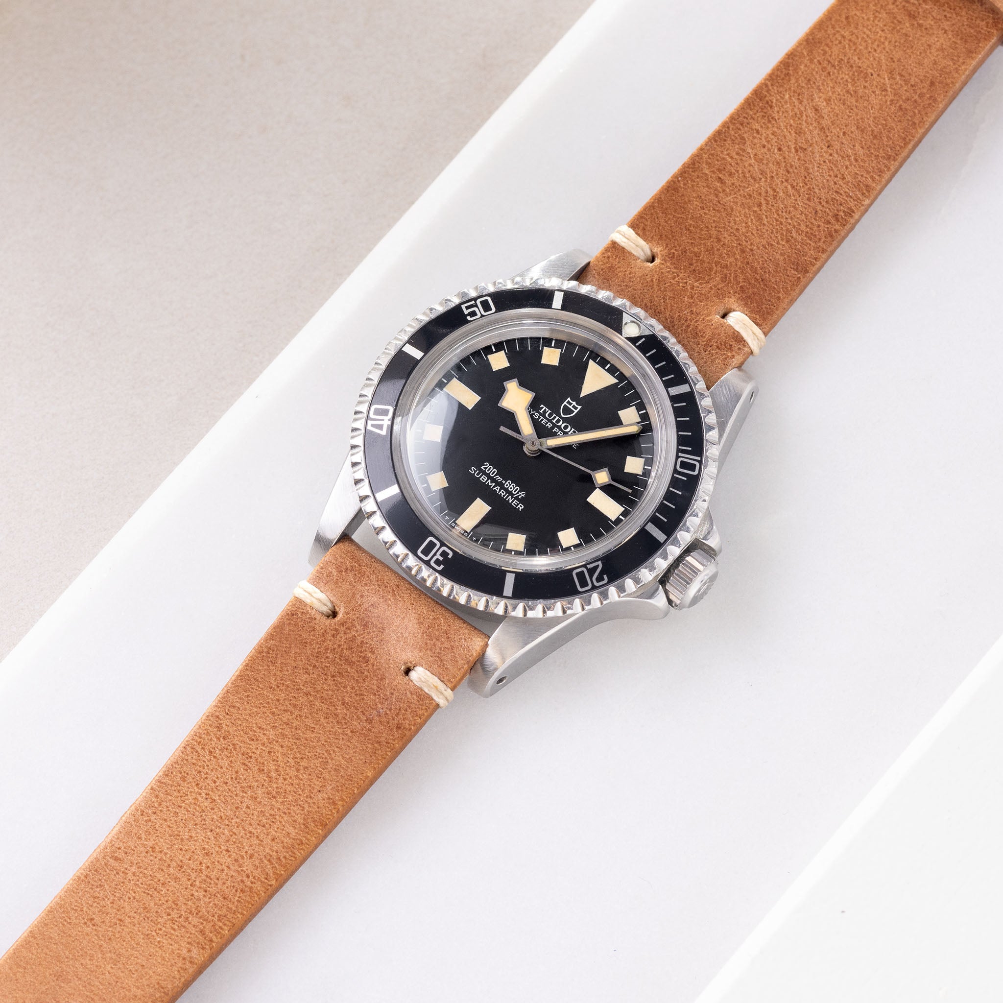 Siena Cognac Brown Leather Watch Strap - Jubilee Edition