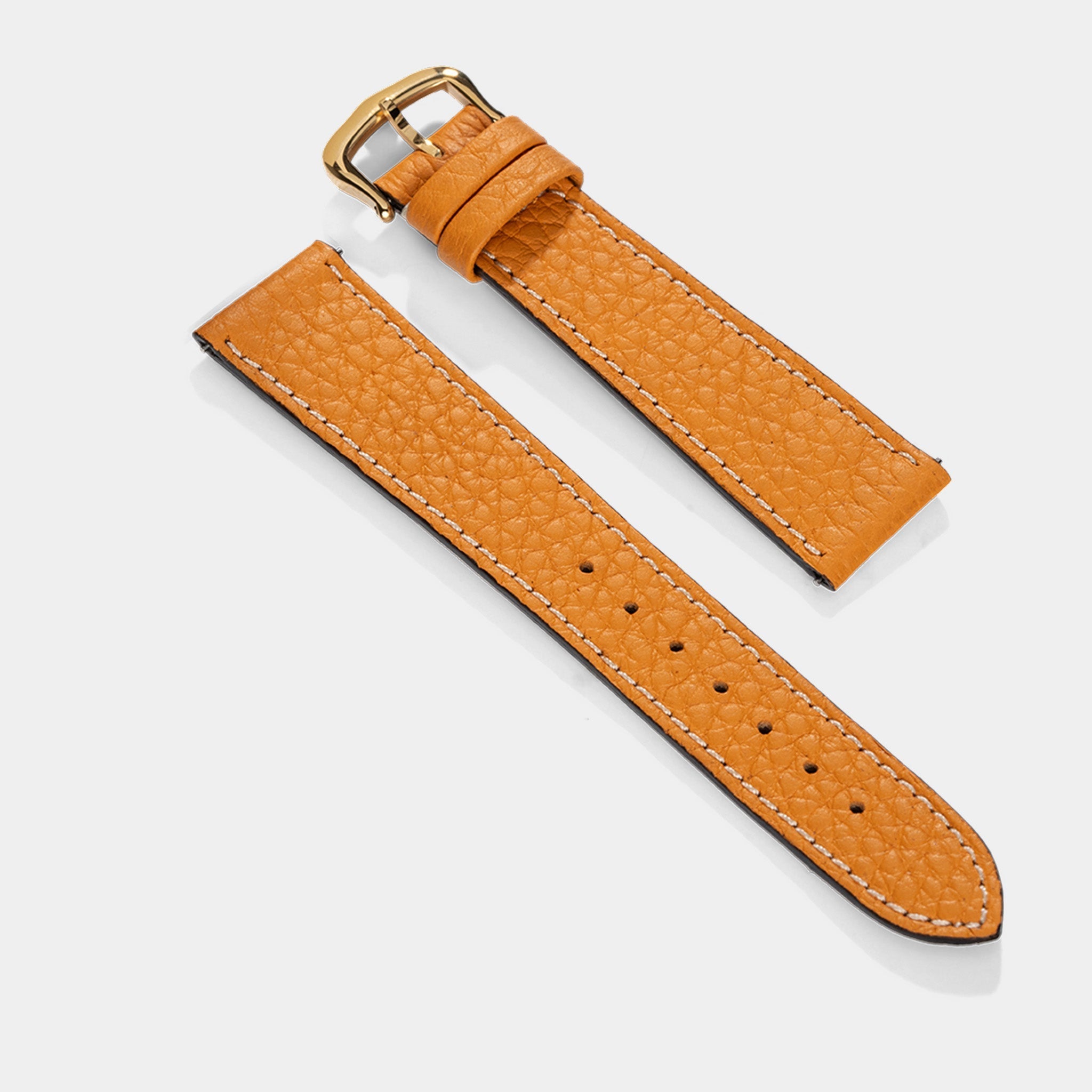 Uhrenarmband für Cartier Tank Louis (2021-2024) - The Taurillon Moutarde