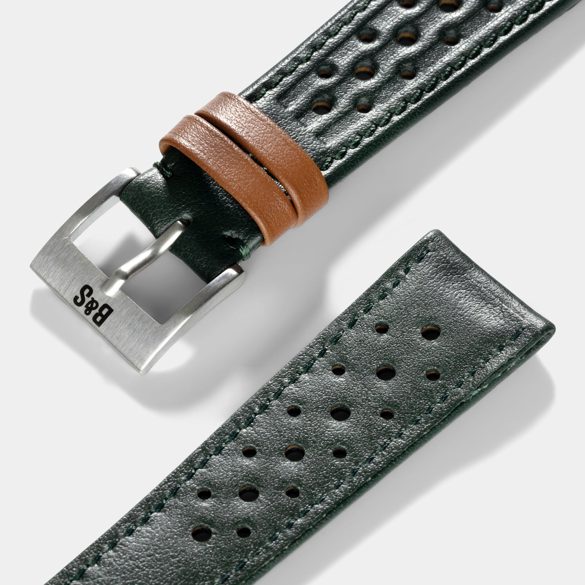 Uhrenarmband für Omega Speedmaster Professional - Racing Green Speedy Leather
