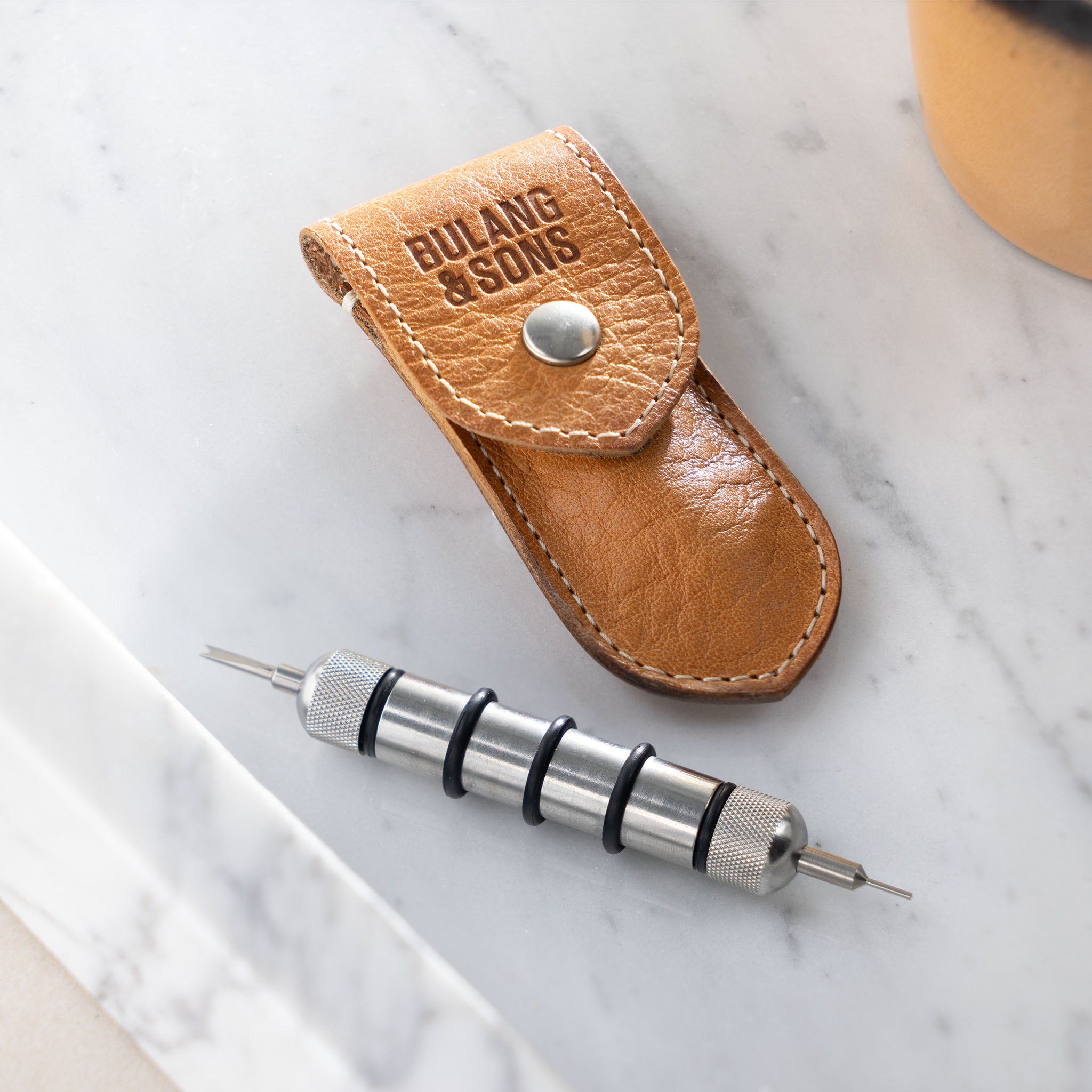 Travel Federstegwerkzeug Caramel