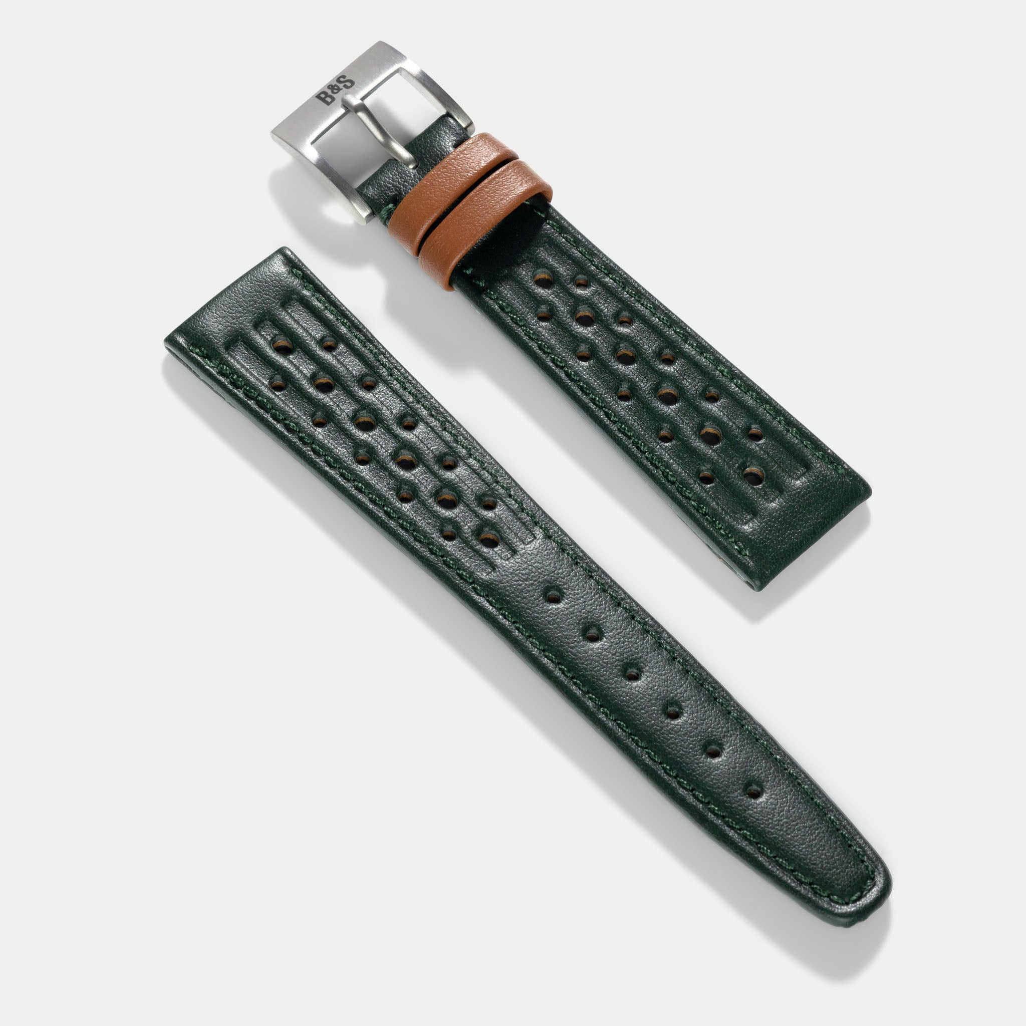 Uhrenarmband für Omega Speedmaster Professional - Racing Green Speedy Leather