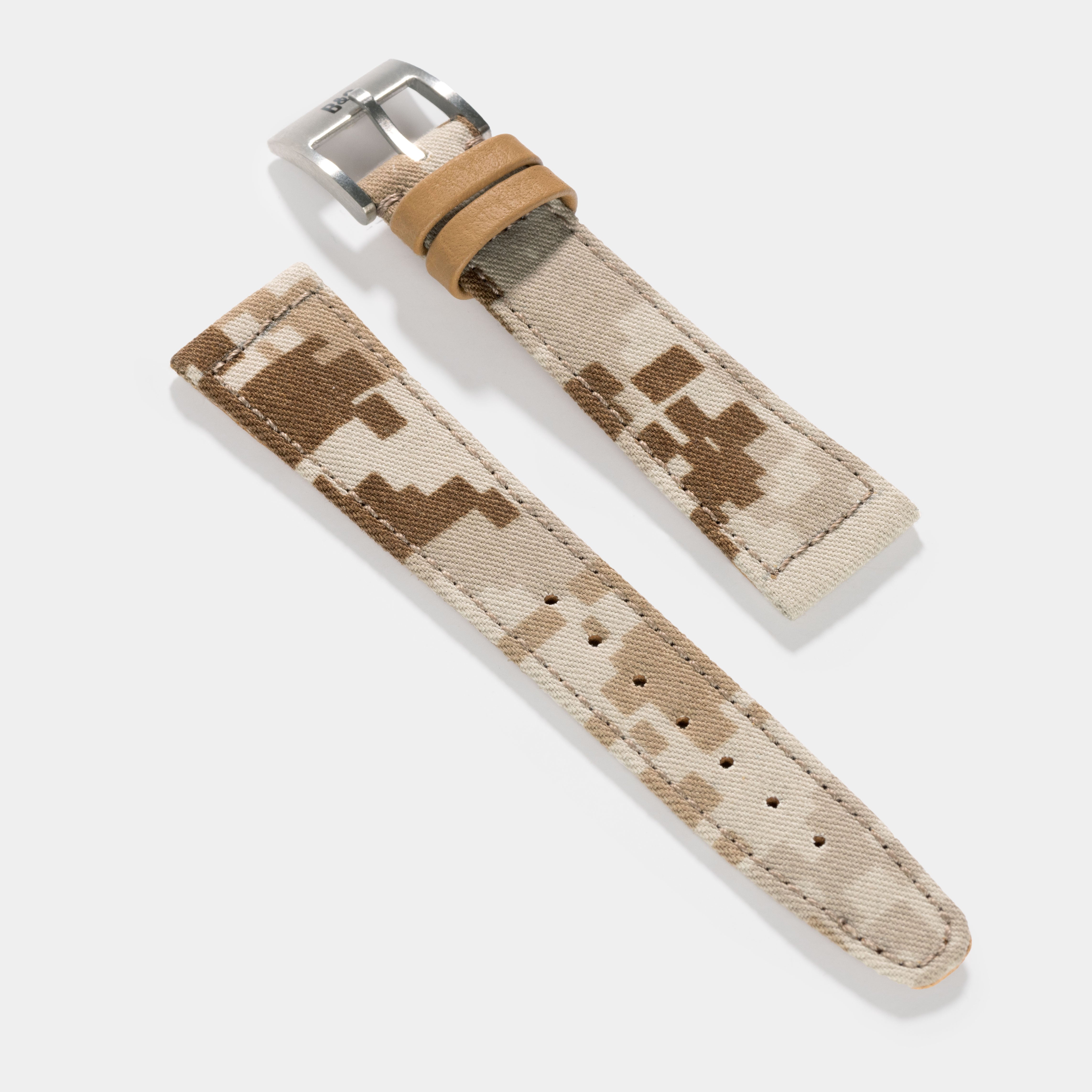 Uhrenarmband Brooklyn – Einzelstücke aus originalem USMC Stoff - Jubiläumskollektion