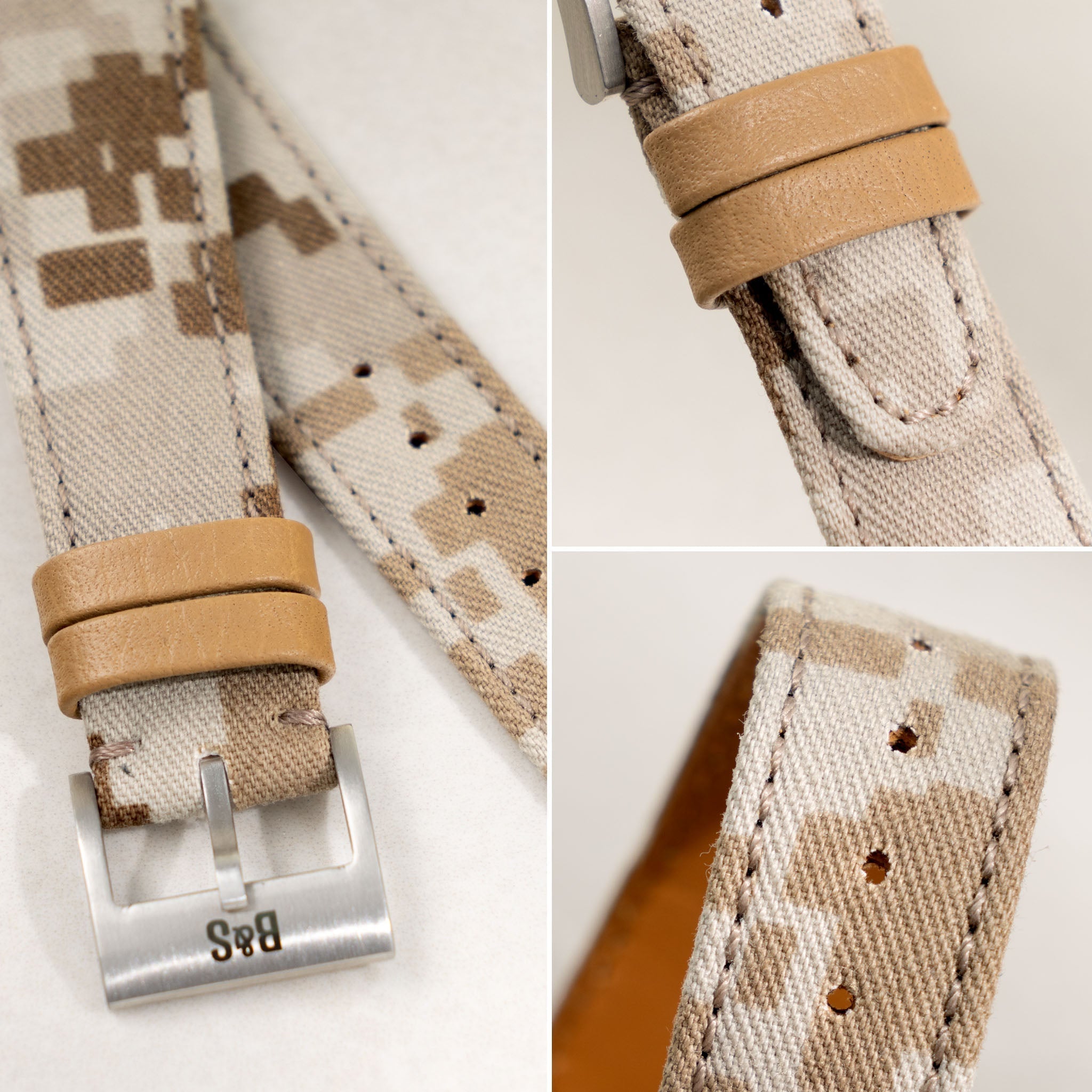 Uhrenarmband Brooklyn – Einzelstücke aus originalem USMC Stoff - Jubiläumskollektion