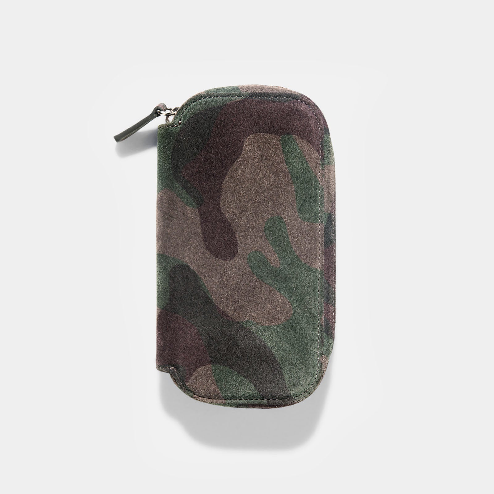 Zip Wildleder Uhrenetui Camo
