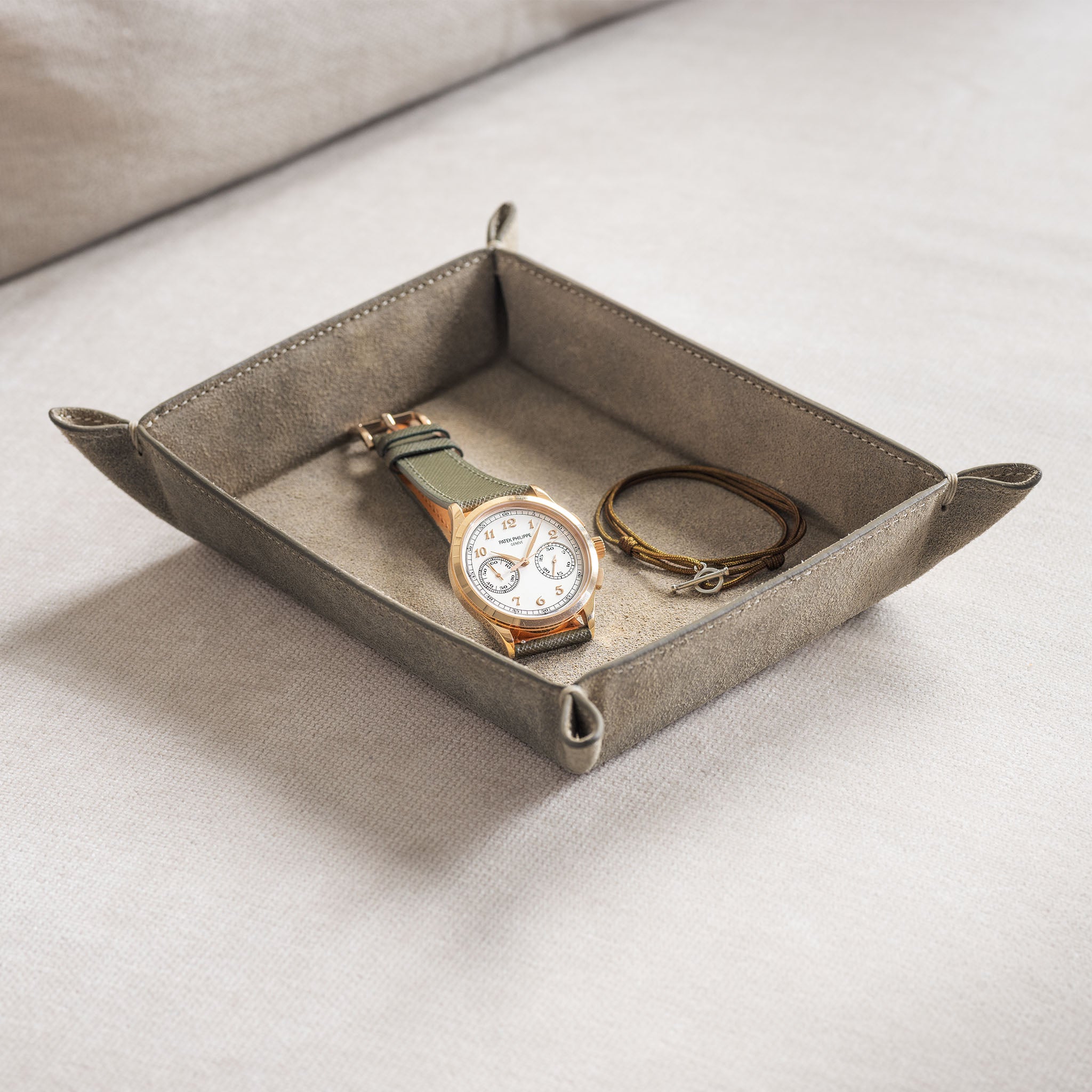 Vintage Style Rugged Lederablage Tate