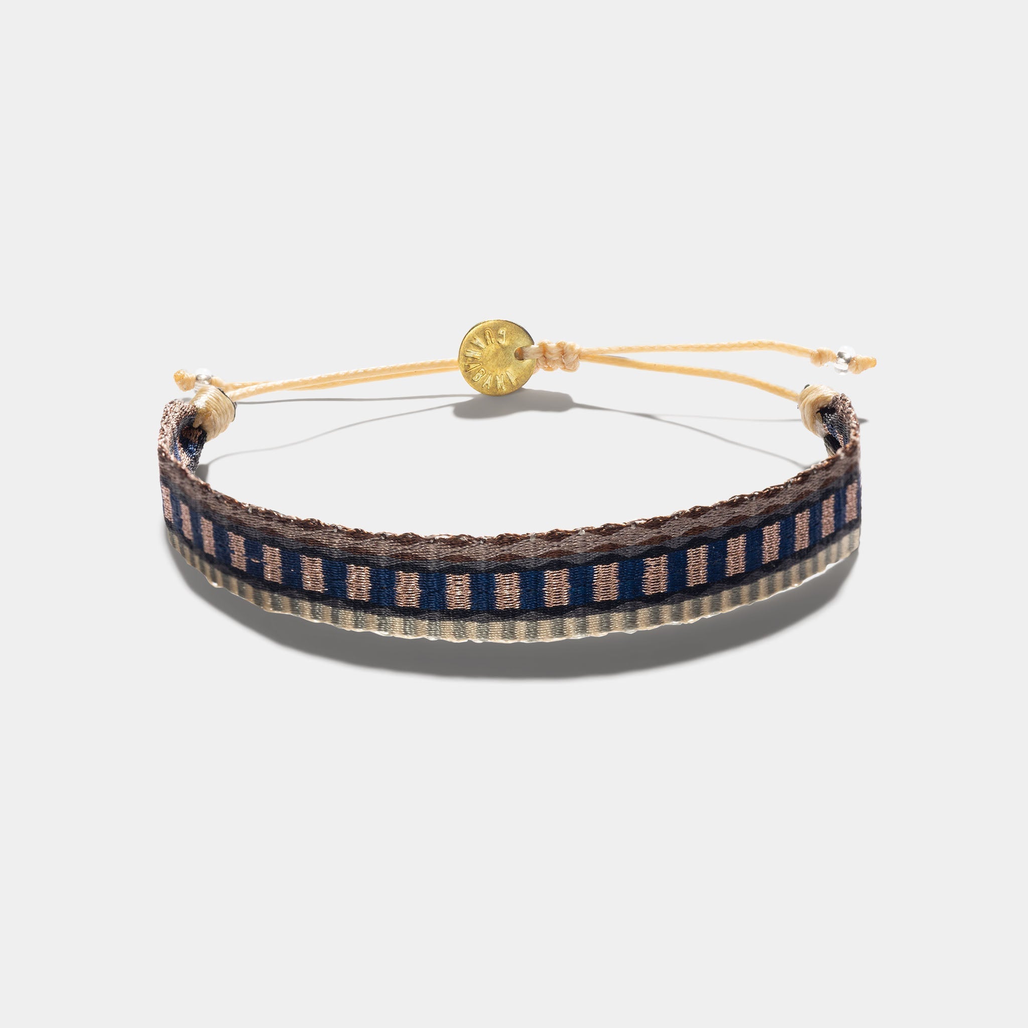 Guanabana Bracelet Argantinas 1CM Bronze Navy