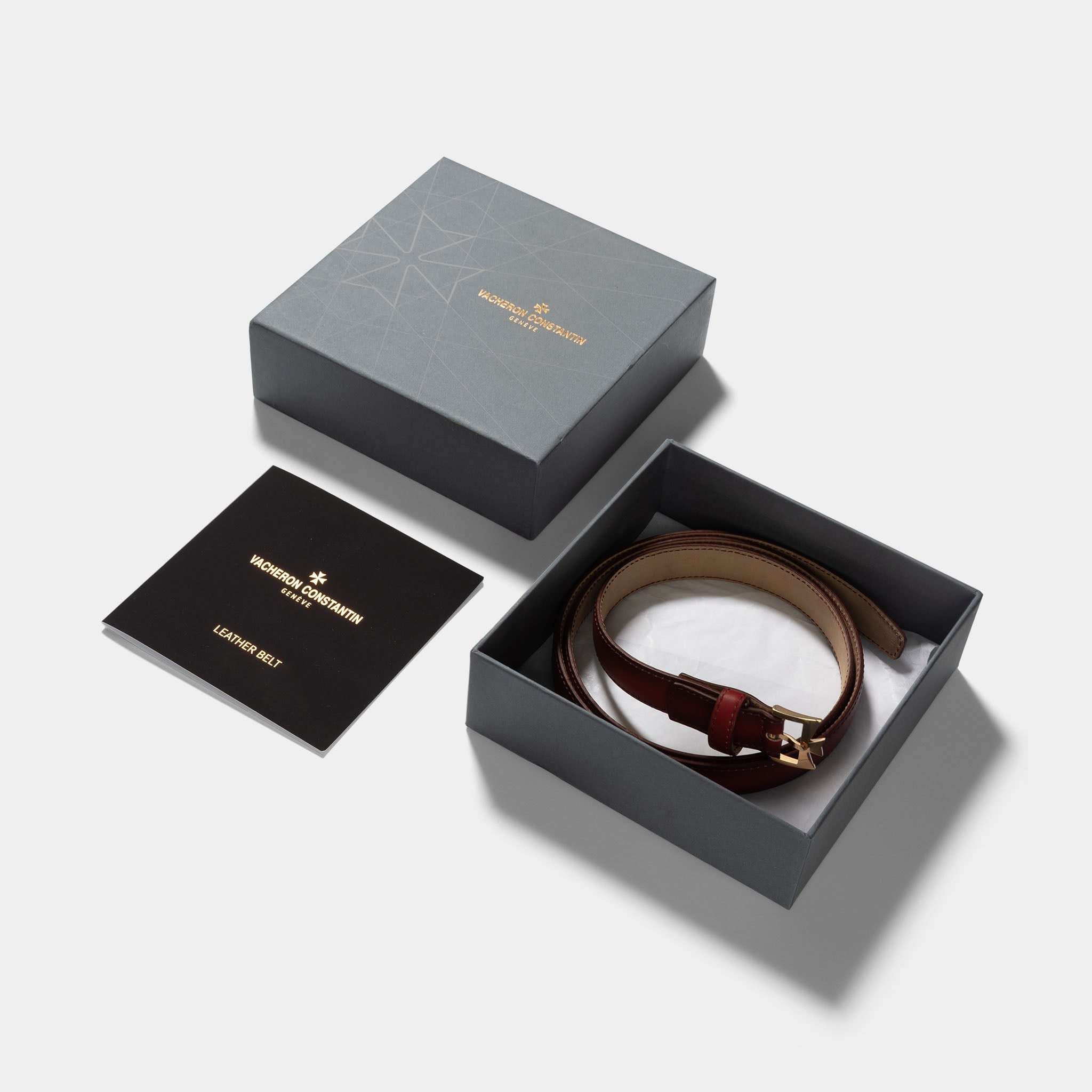 Vacheron Constantin Ladies Degradé Red Leather Belt
