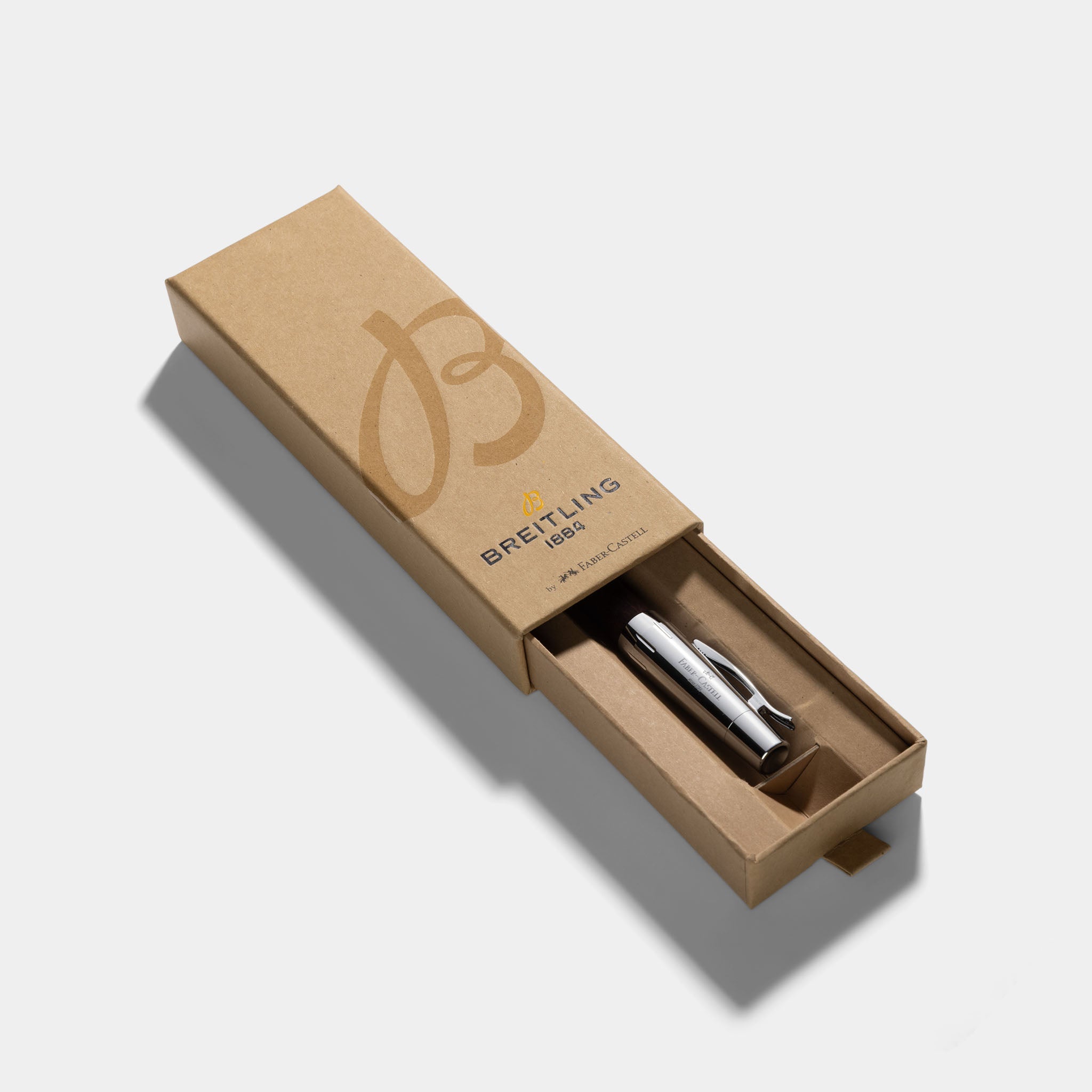 Breitling Wood and Steel ballpoint pen