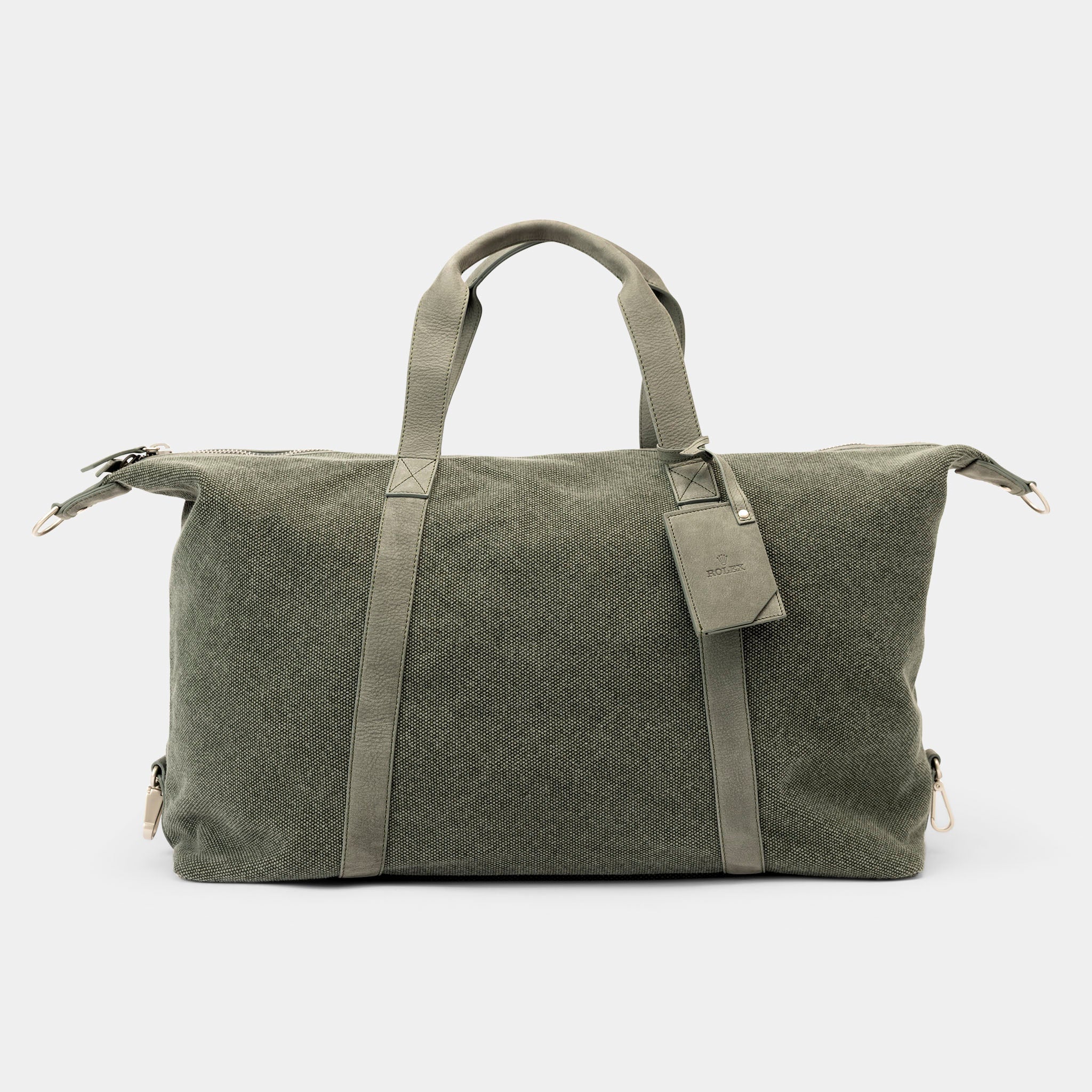 Rolex Green Canvas ravel Bag