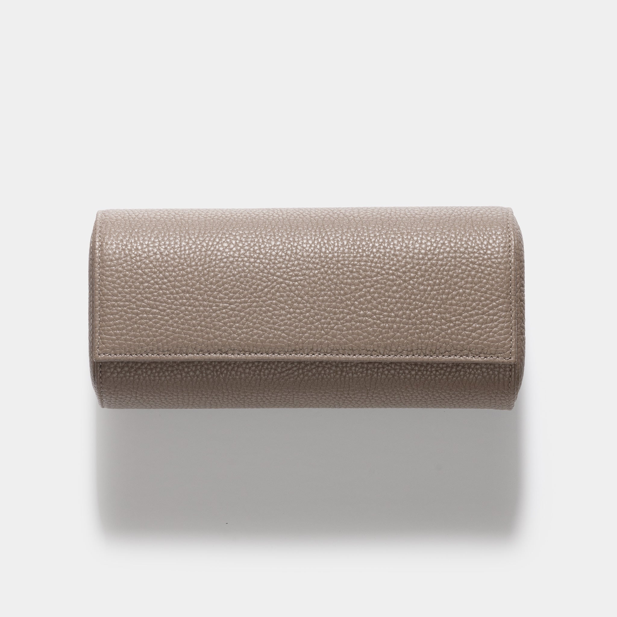 Modular Leder Uhrenrolle Taupe Trio