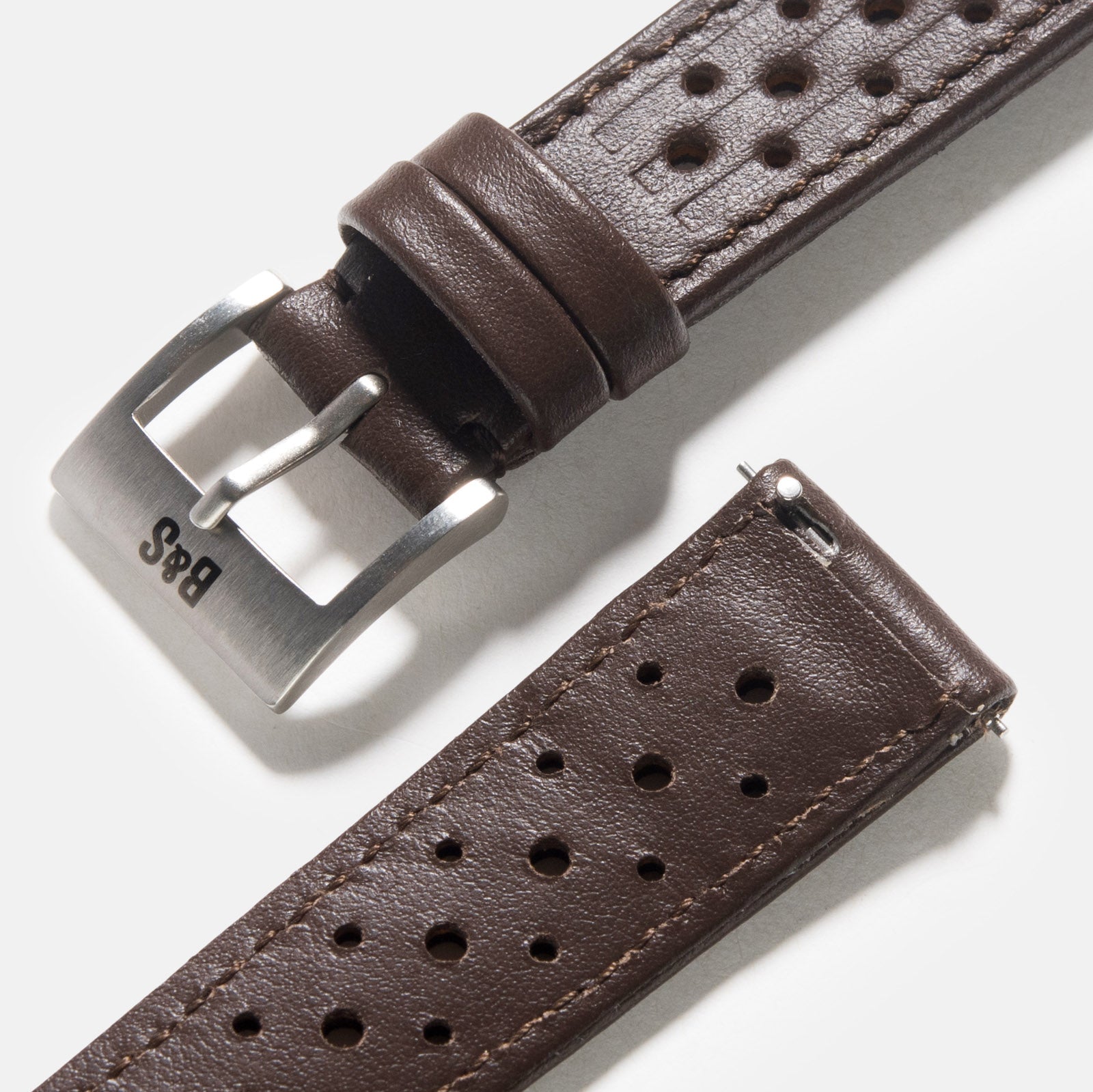 Uhrenarmband für Omega Speedmaster Professional - Racing Dark Brown Speedy Leather
