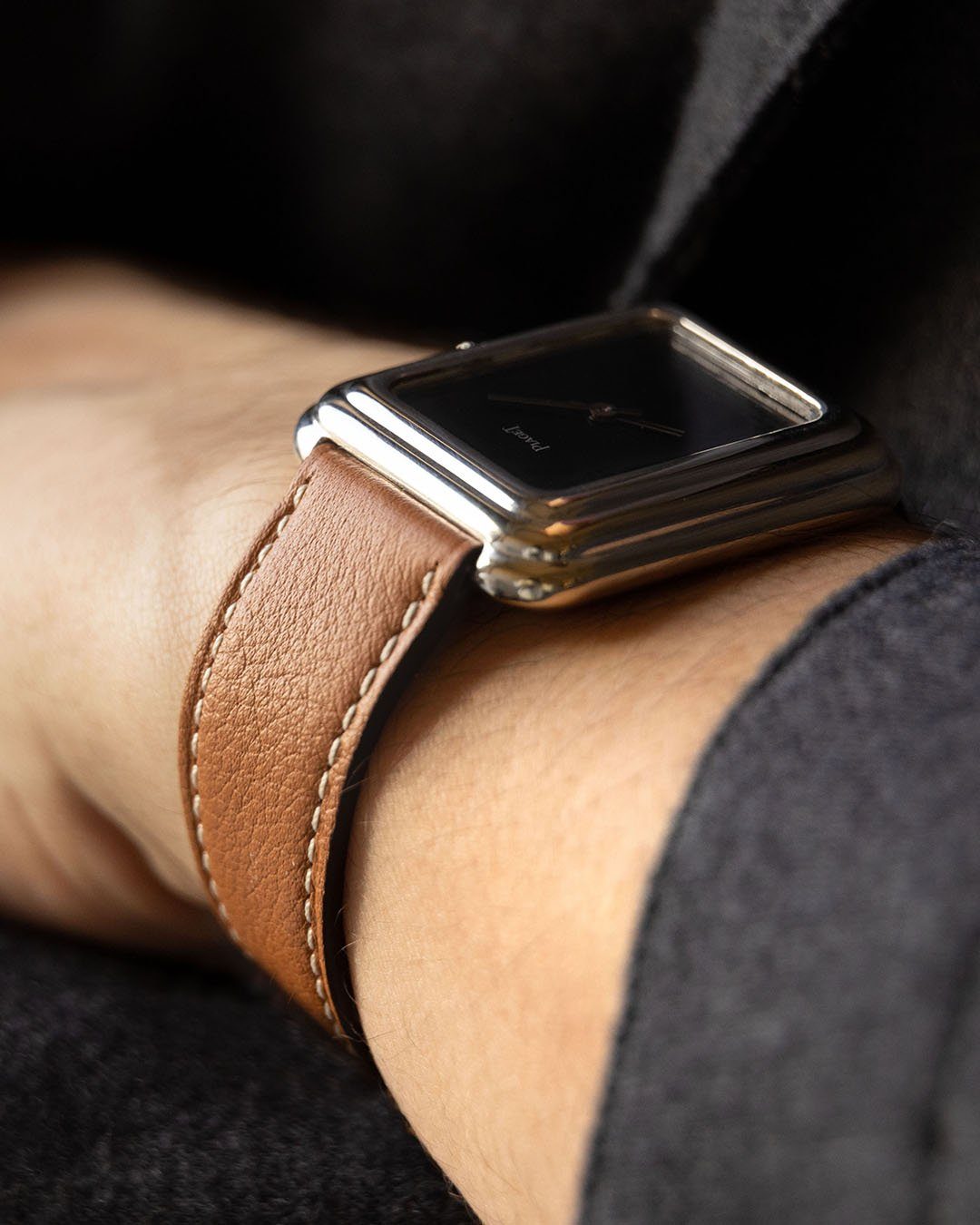 Tawny Brown Leather Watch Strap