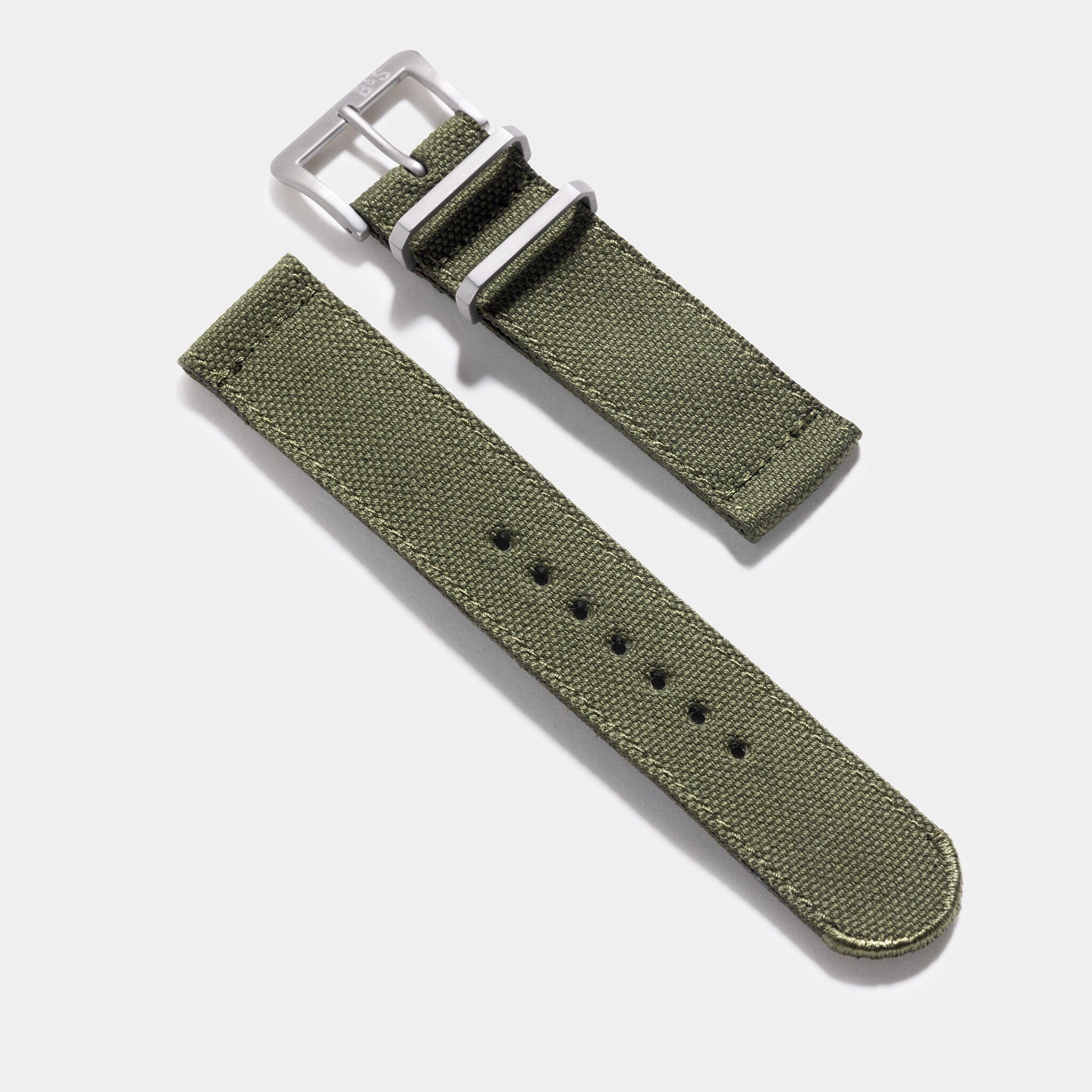 Uhrenarmband für Rolex Submariner 5513 & 1680 - Olive Canvas