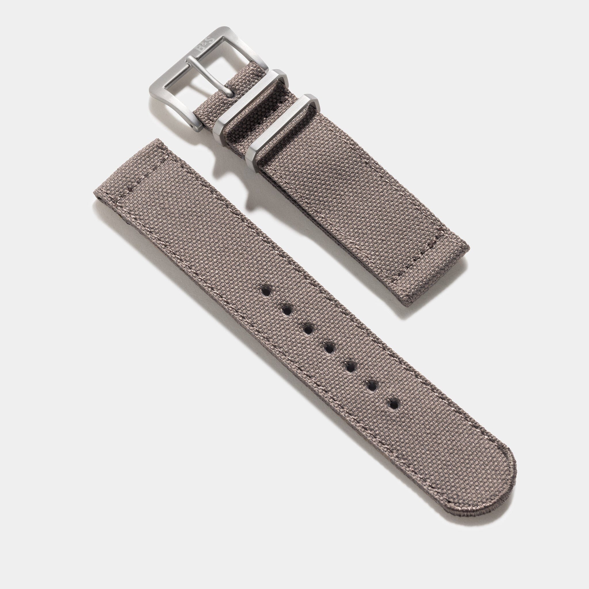 Uhrenarmband für IWC Portofino - Taupe Canvas