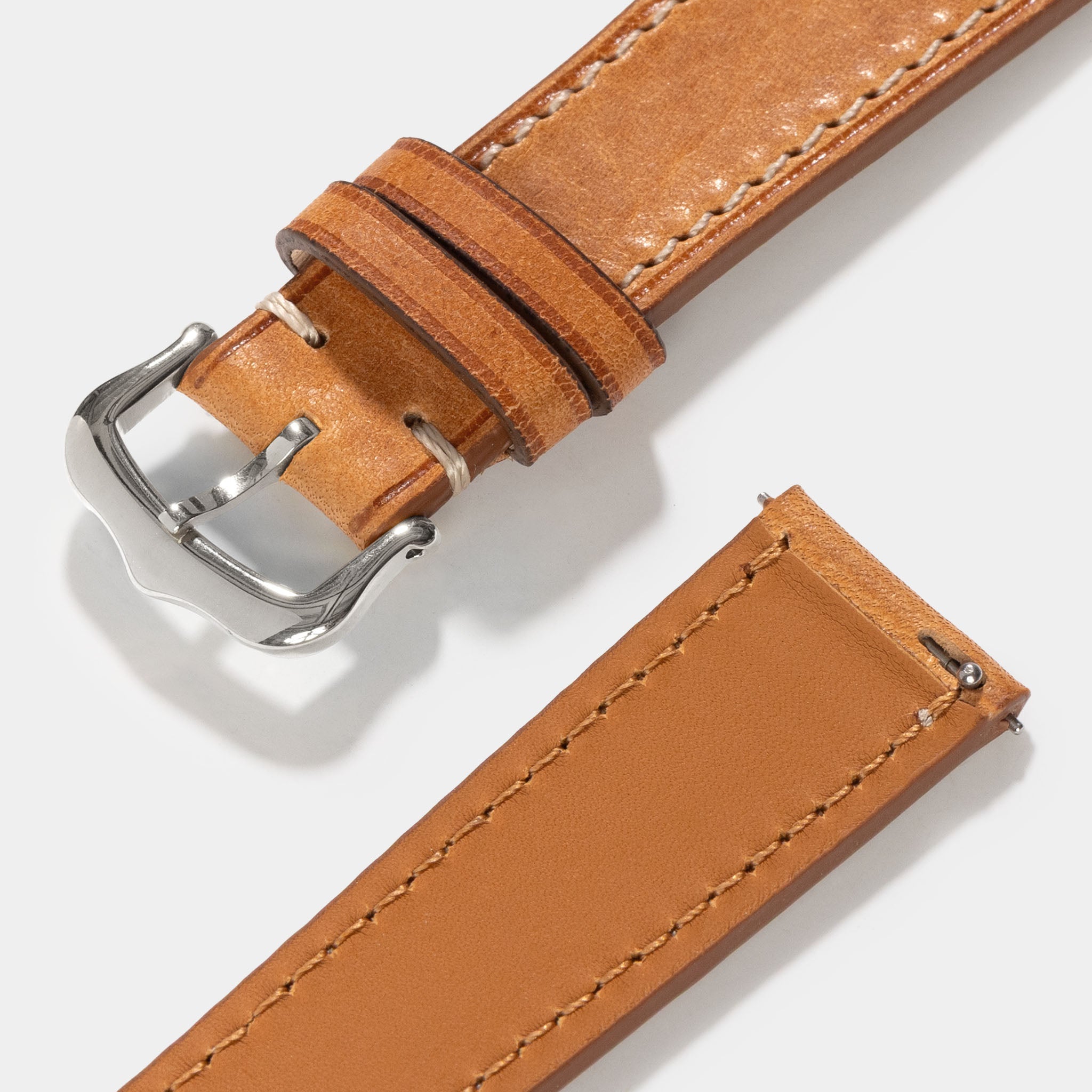 Uhrenarmband für Cartier Tank Must (2021-2024) - The Durham Cognac