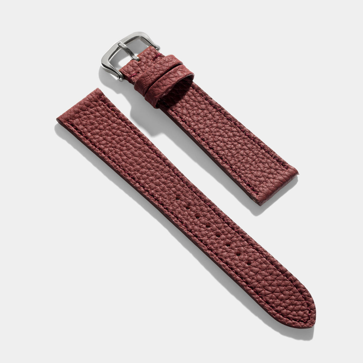 Strap for Cartier Tank Must (2021 - today) - The Grana Burgundy