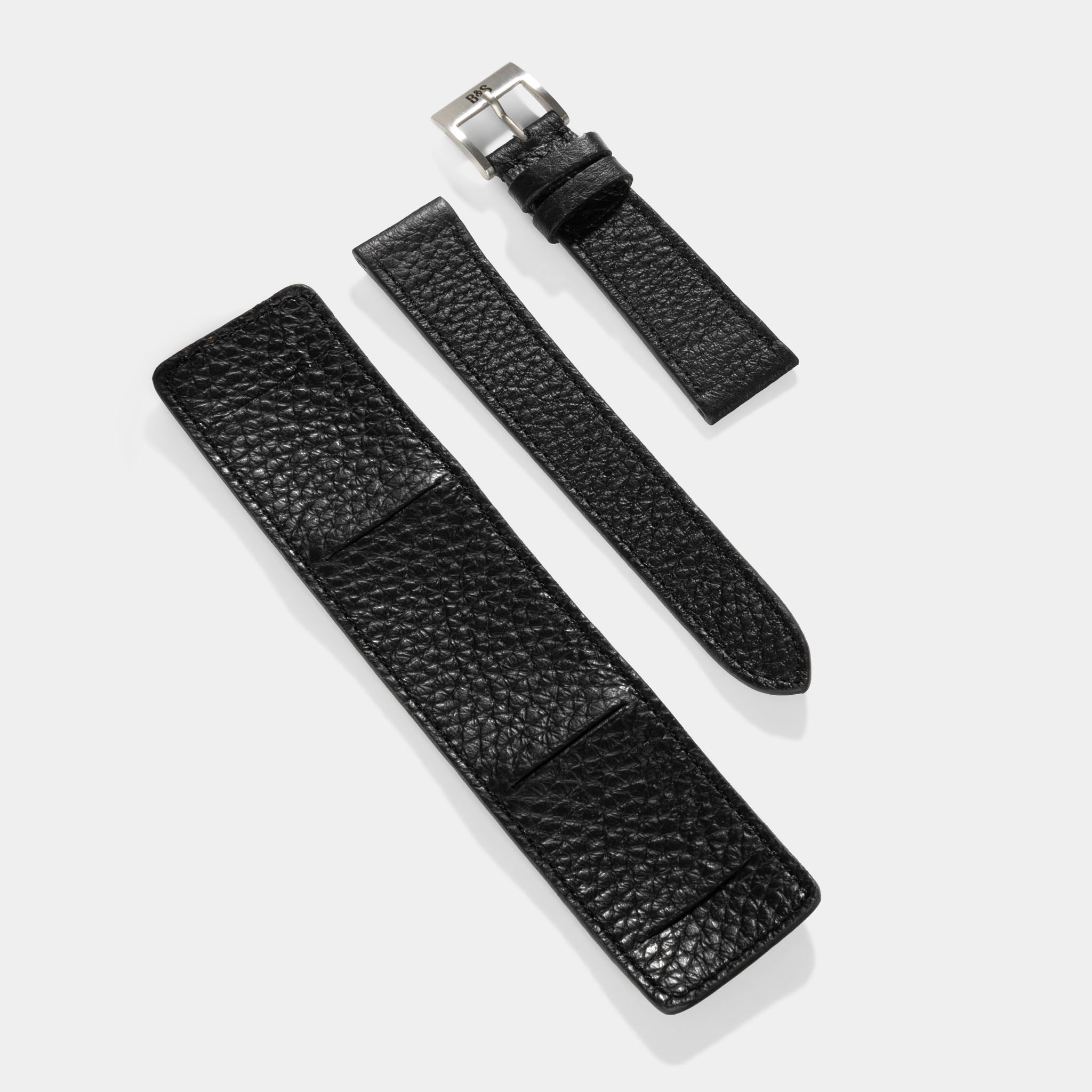 Newman Raven Leder Uhrenarmband