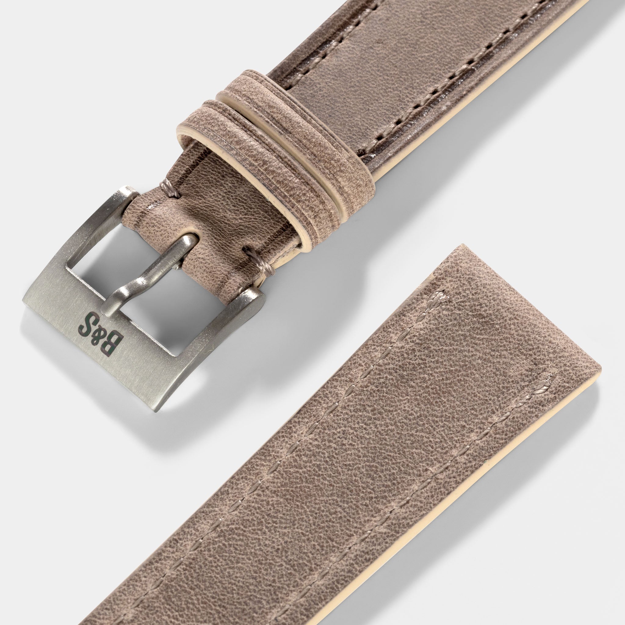 Retro Smoke Leder Uhrenarmband