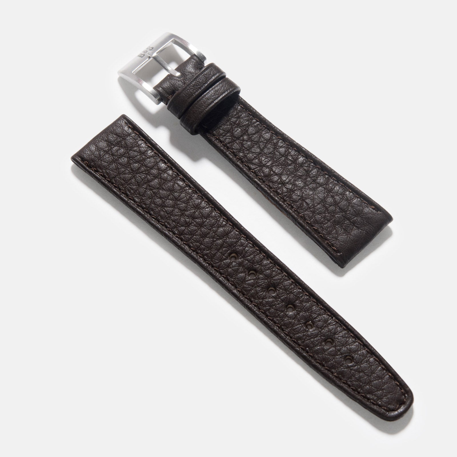 Uhrenarmband für Omega Speedmaster Professional - Taurillon Dark Brown Leather