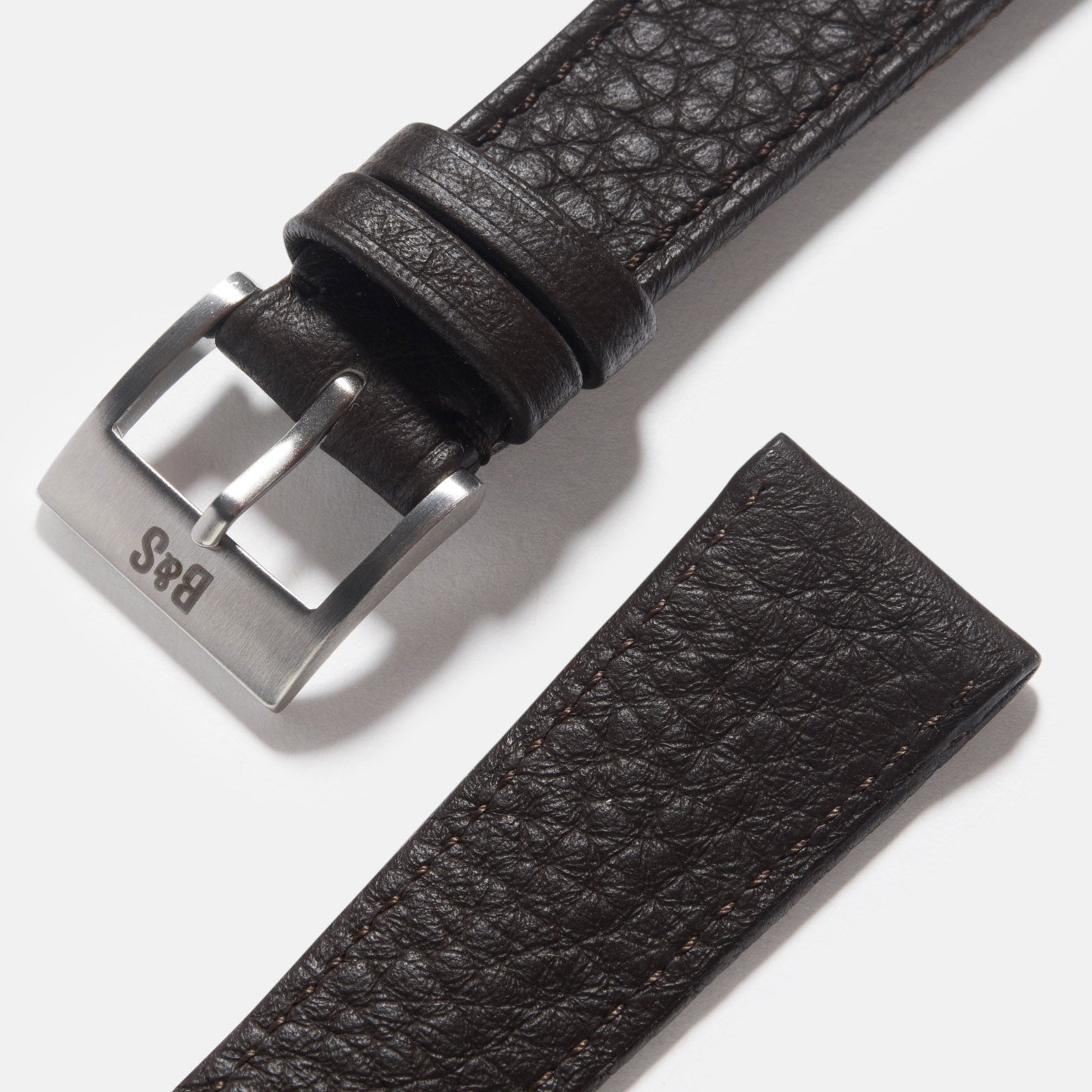 Uhrenarmband für Omega Speedmaster Professional - Taurillon Dark Brown Leather