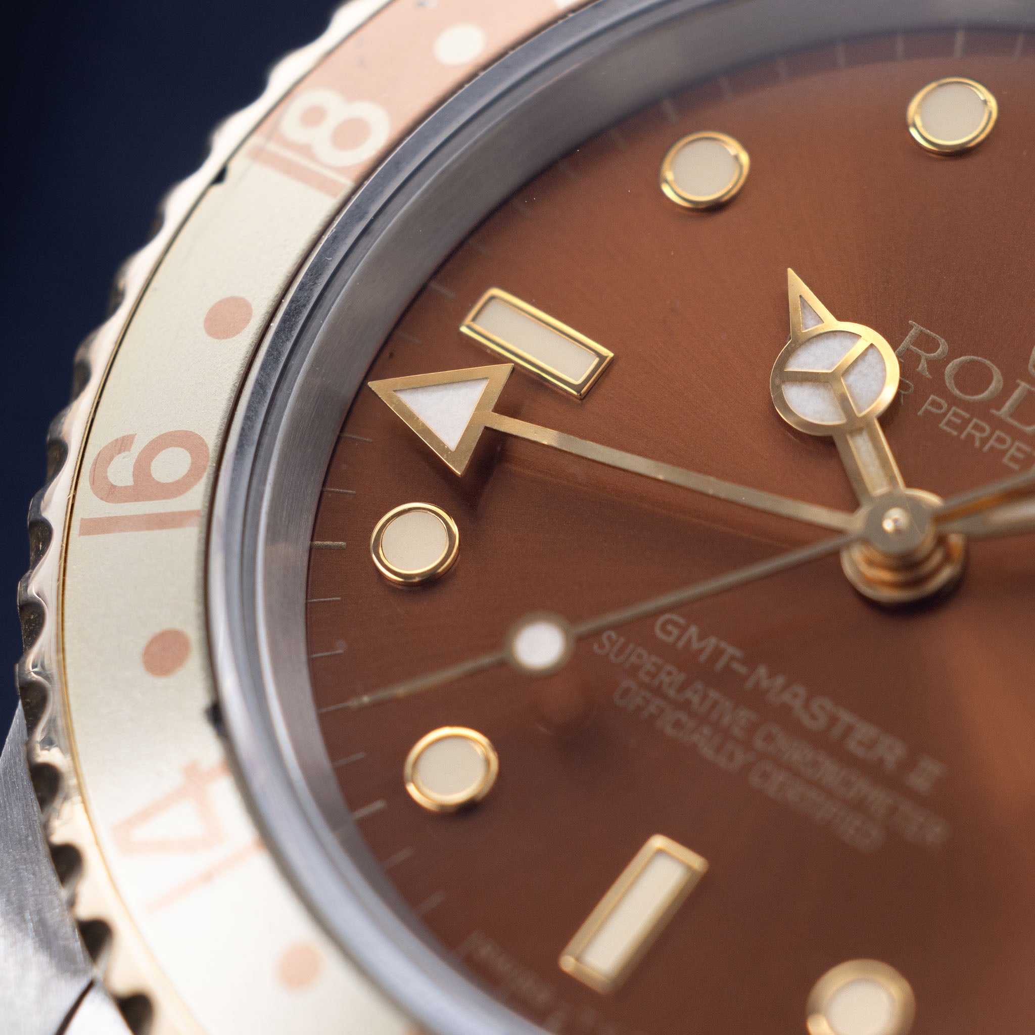 Rolex GMT-Master II Referenz 16713 Root Beer