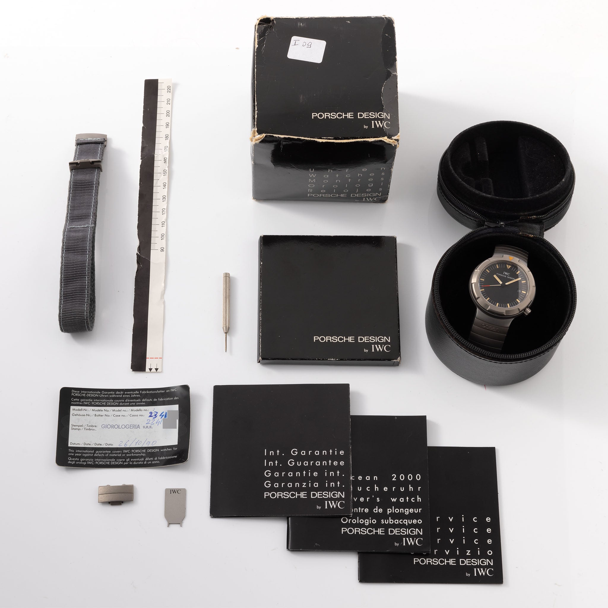 Porsche Design by IWC Ocean 200 mit Box und Papieren