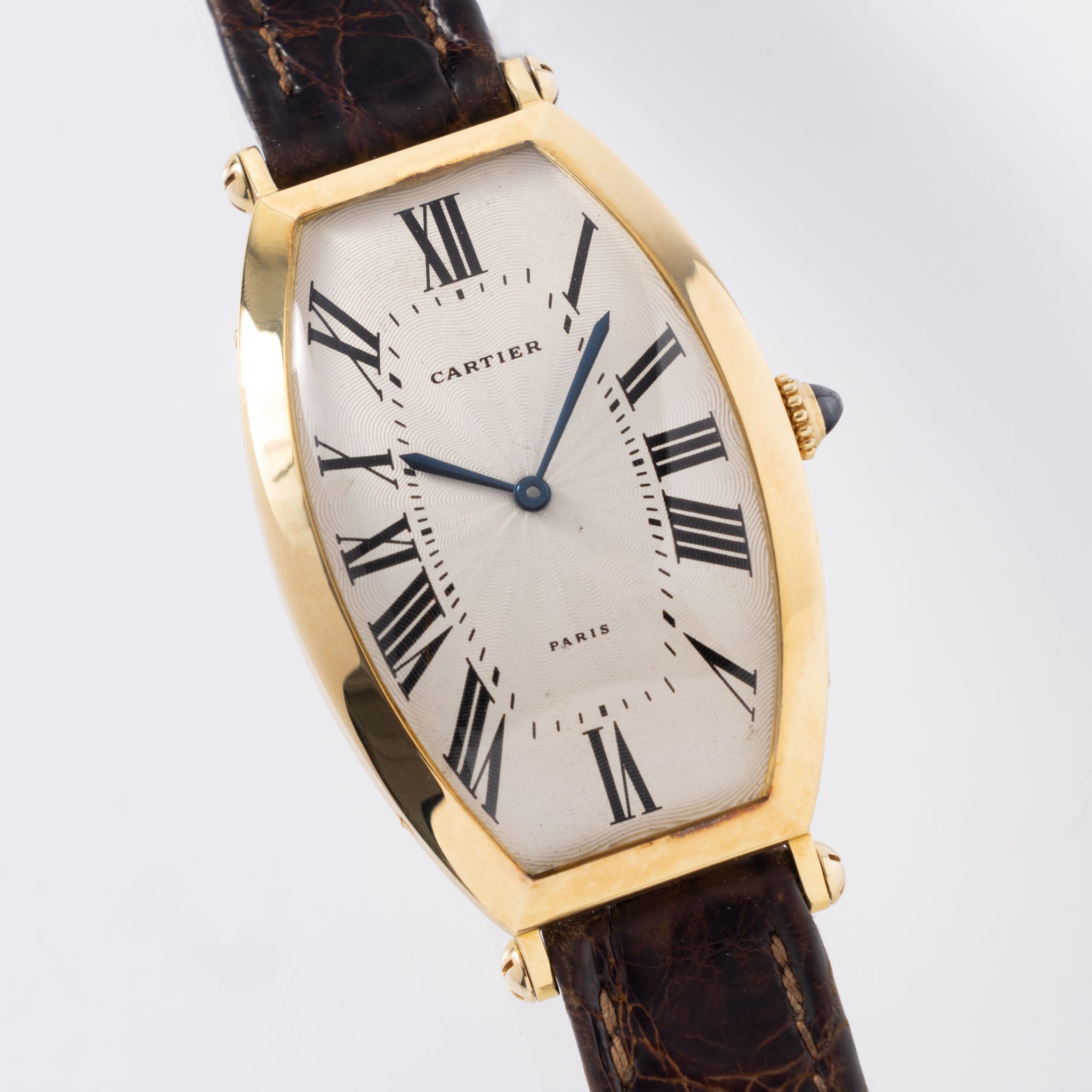 Cartier Paris Tonneau Jumbo 18 Karat Gelbgold