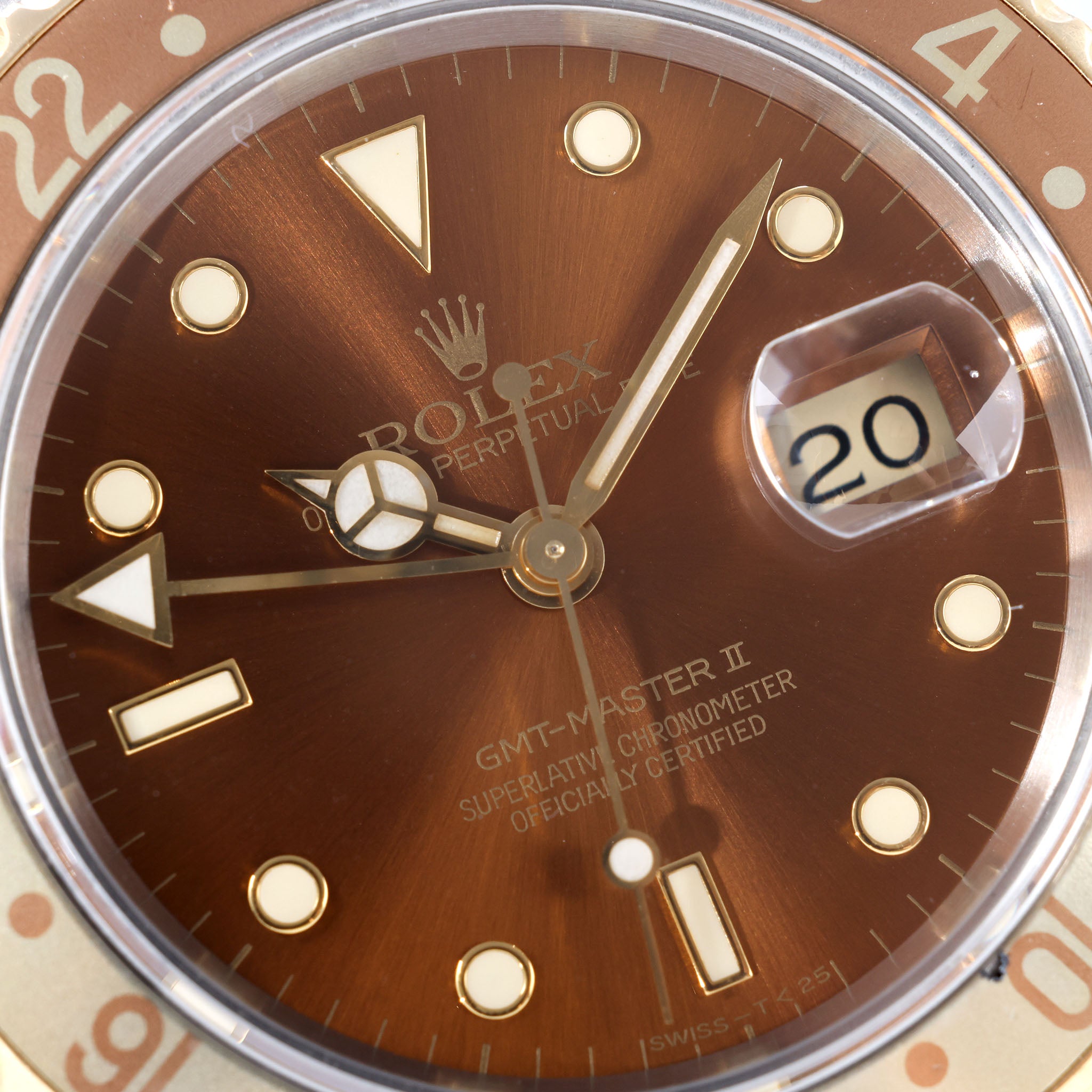Rolex GMT-Master II Referenz 16713 Root Beer