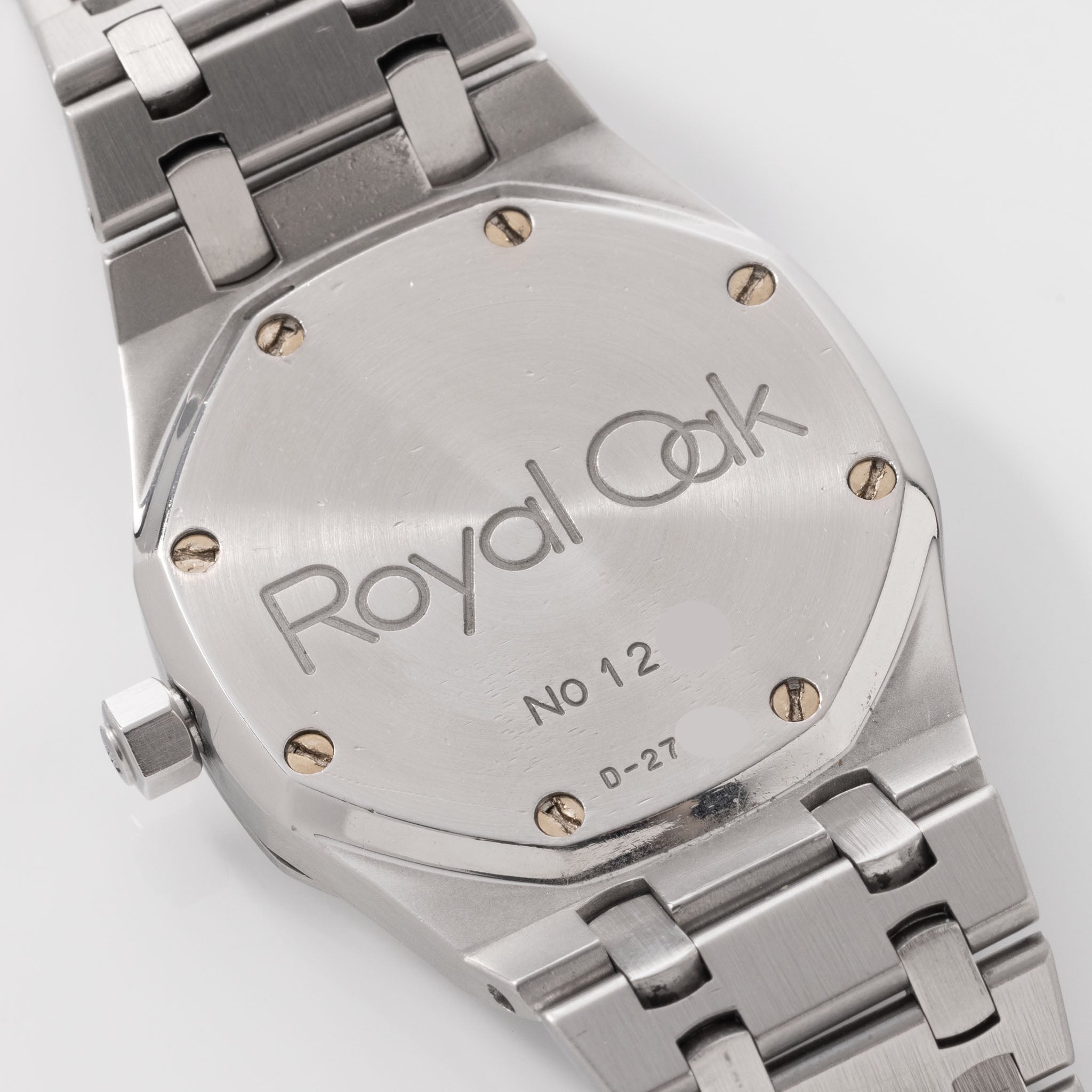 AUDEMARS PIGUET ROYAL OAK DAY-DATE 25572ST Weißes Zifferblatt