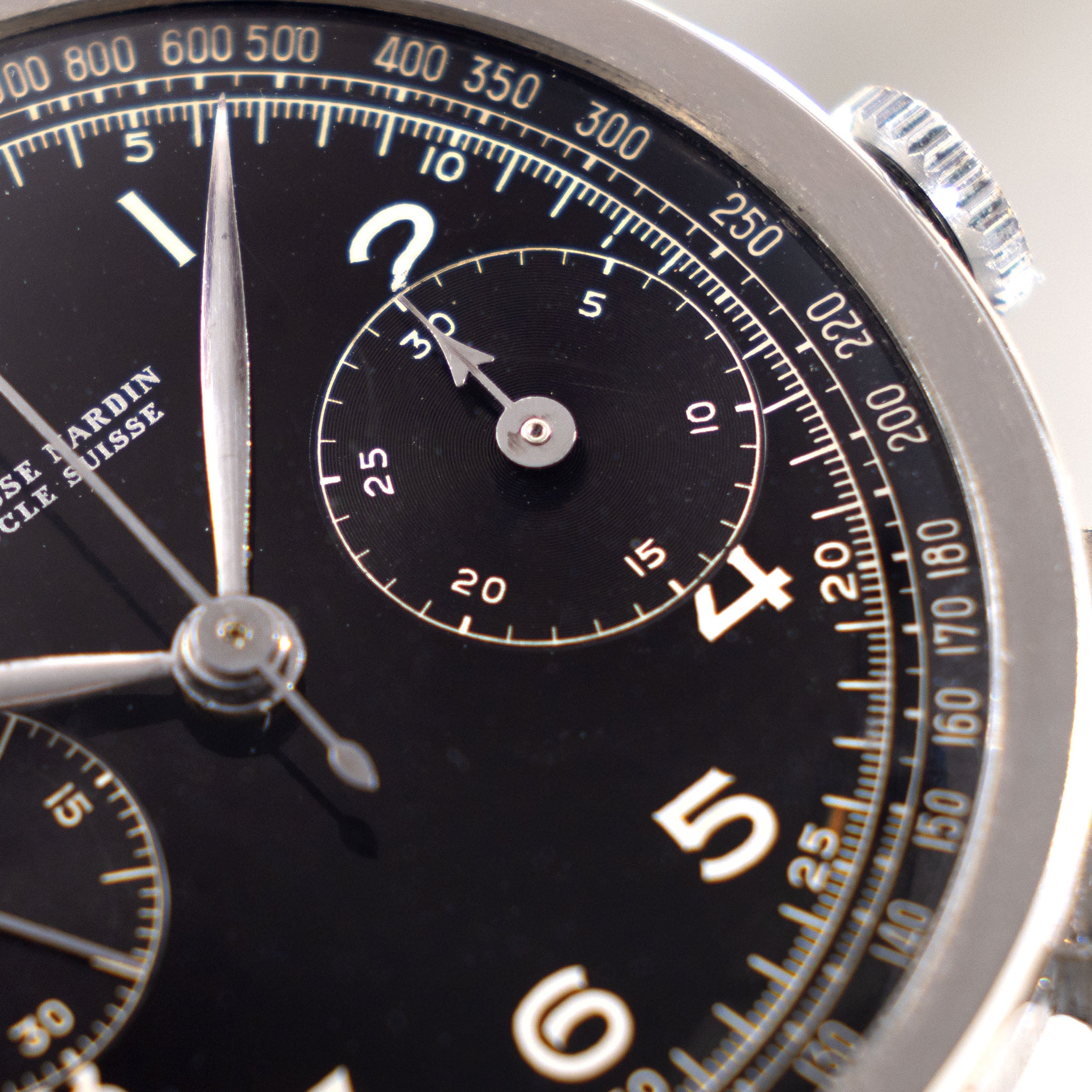 Ulysse Nardin Oversized Chronograph Galvanic Schwarzem Zifferblatt Valjoux 22