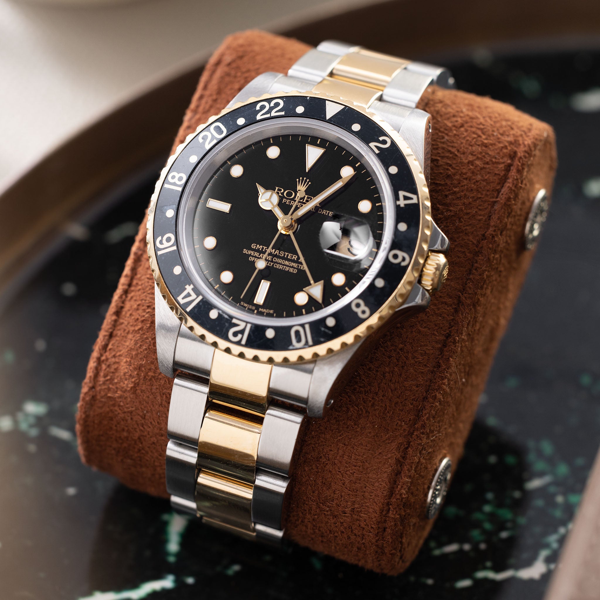 Rolex GMT-Master 2 16713 Mit Schwarzem Zifferblatt