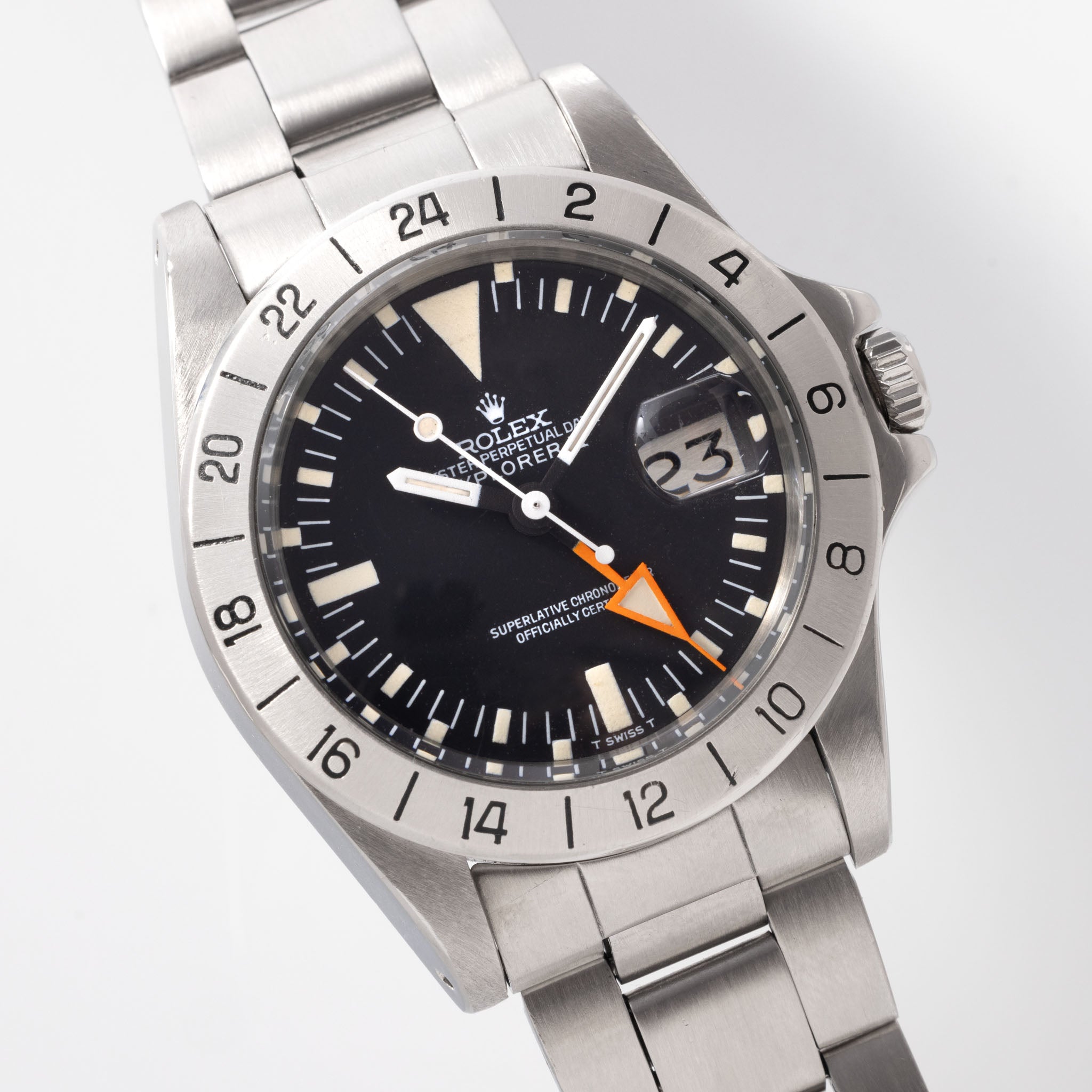 Rolex Explorer II 1655 MK2 Frogfoot Box und Papiere set