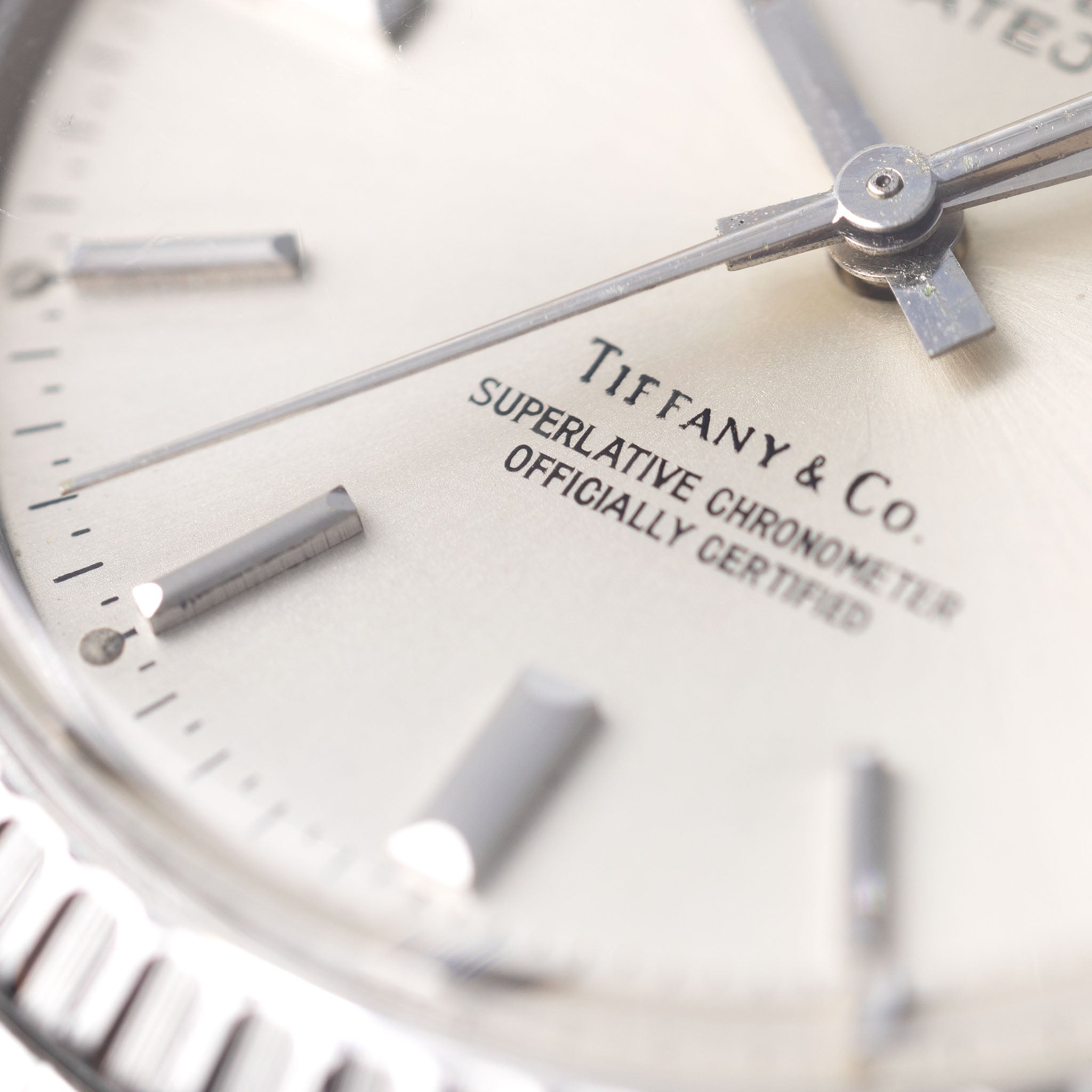 Rolex Datejust 16220 Tiffany & Co Zifferblatt