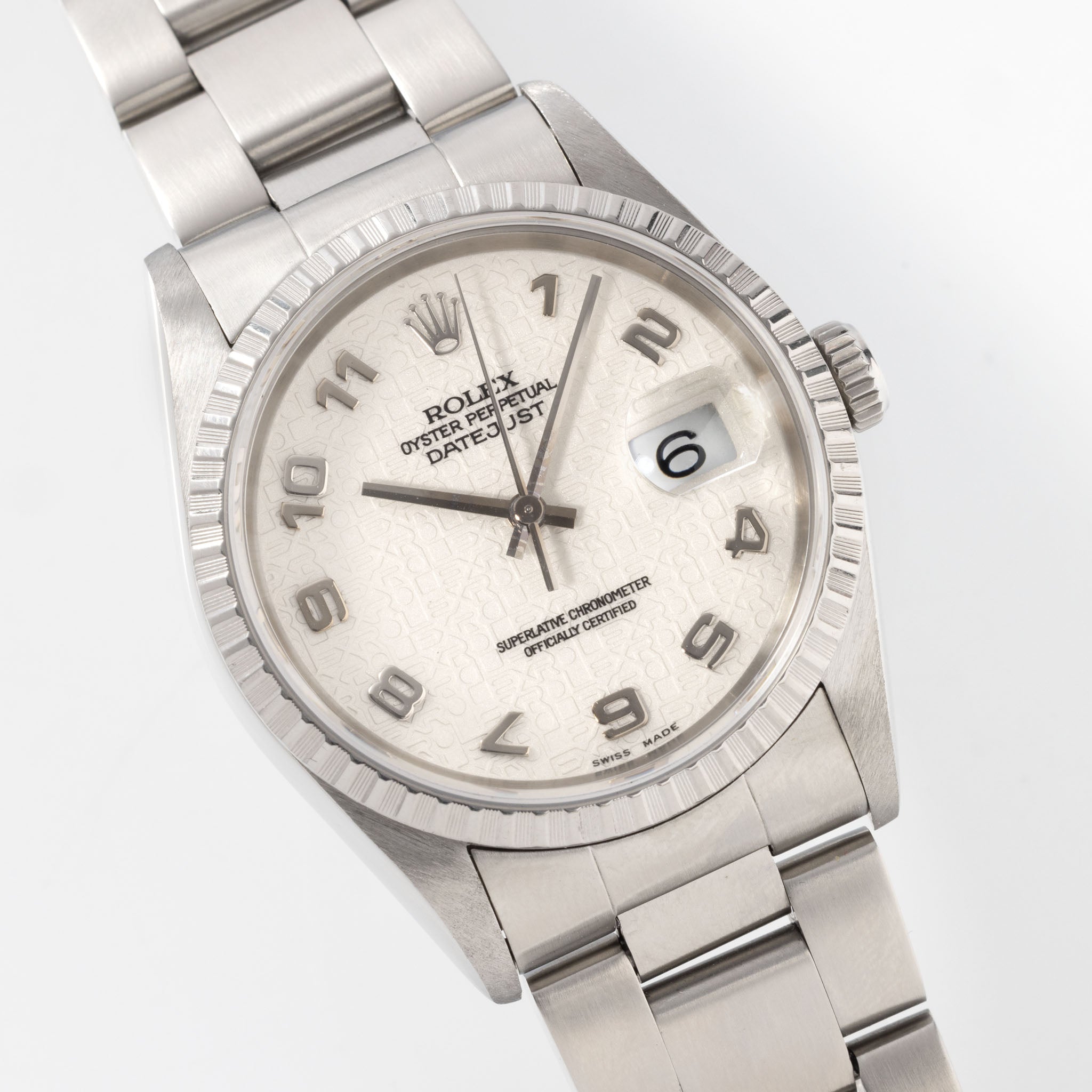 Rolex Datejust 16220 Jubilee Zifferblatt