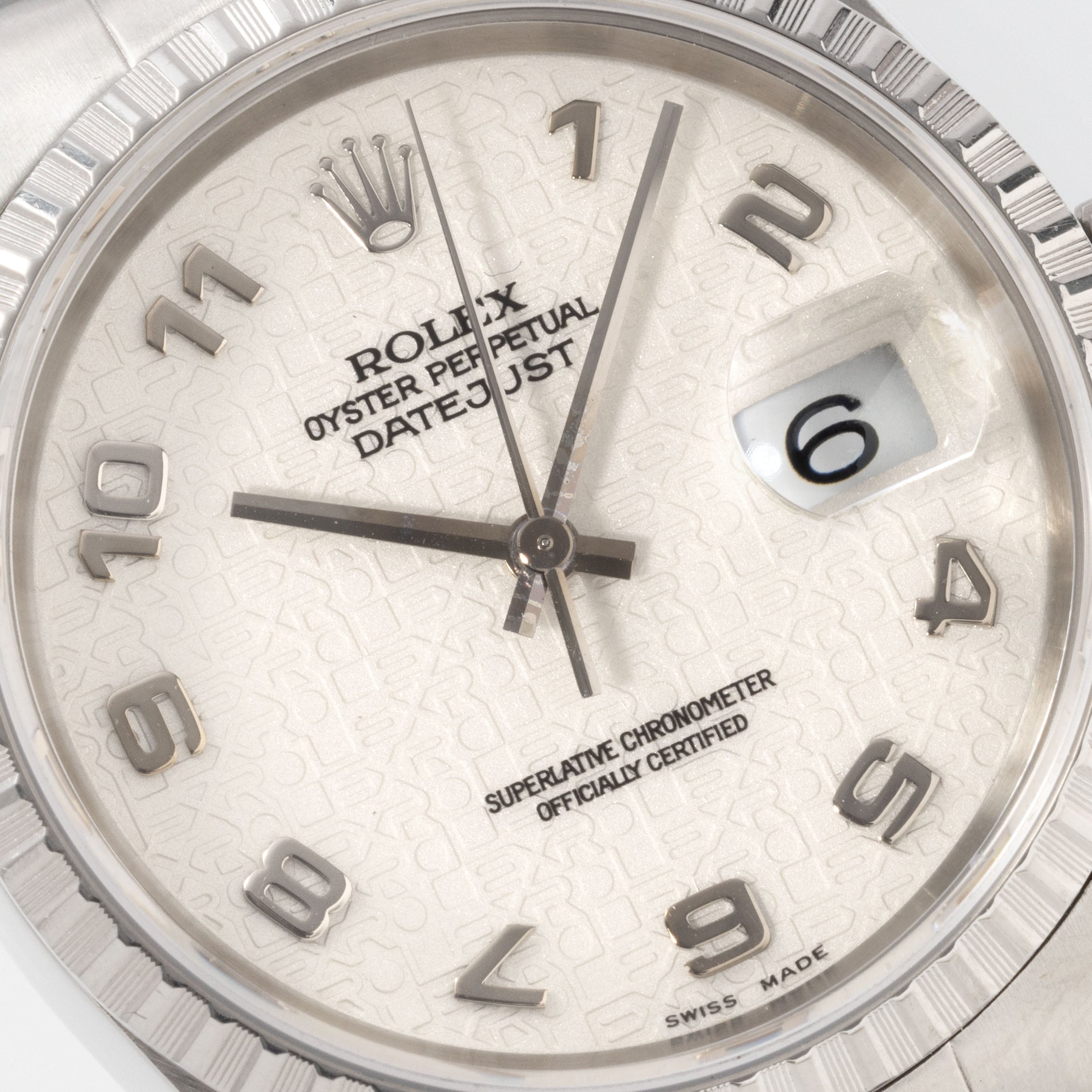 Rolex Datejust 16220 Jubilee Zifferblatt