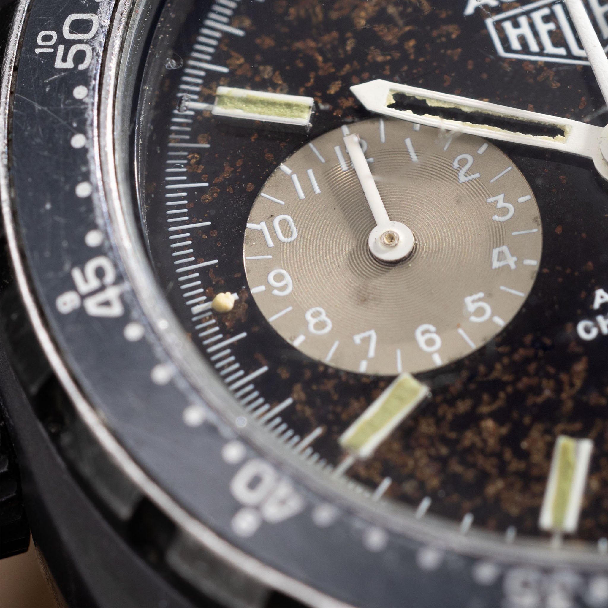 Heuer Autavia 113.603 Israel Defence Force Mit Tropical Zifferblatt