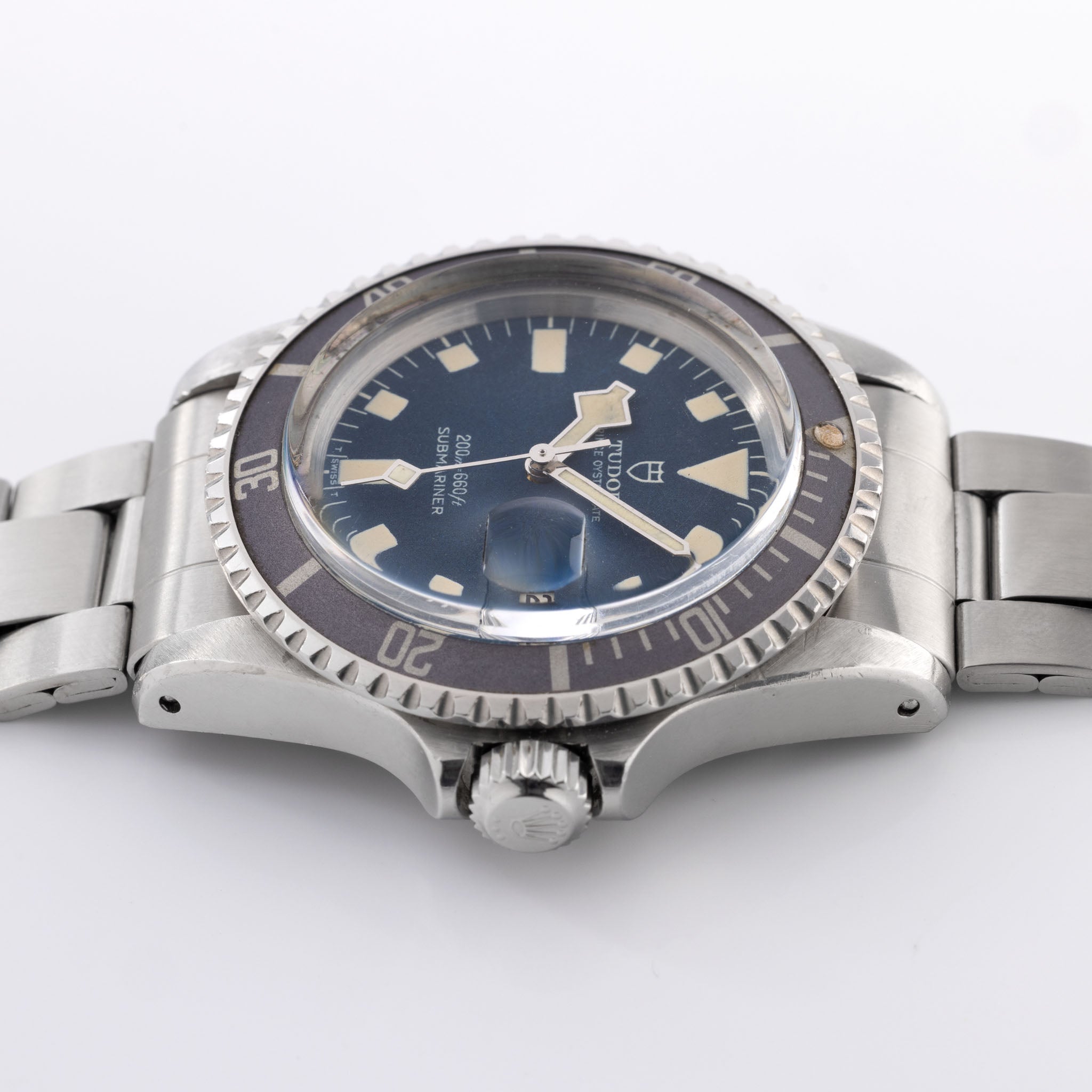 Tudor Submariner Snowflake 9411/0 Blaues Zifferblatt