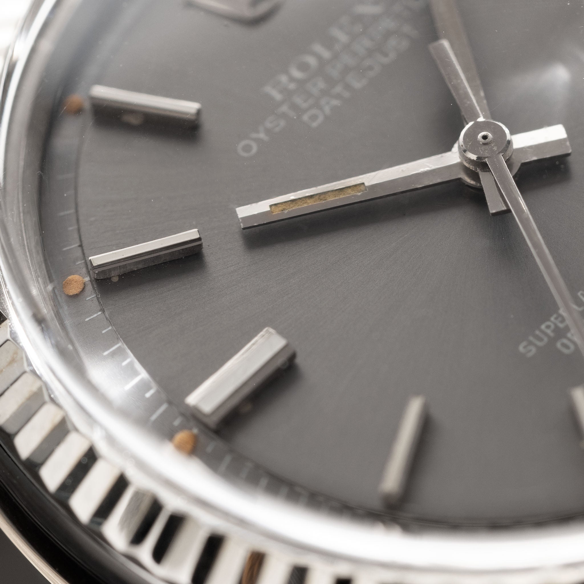 Rolex Datejust 1601 graues Sigma-Zifferblatt