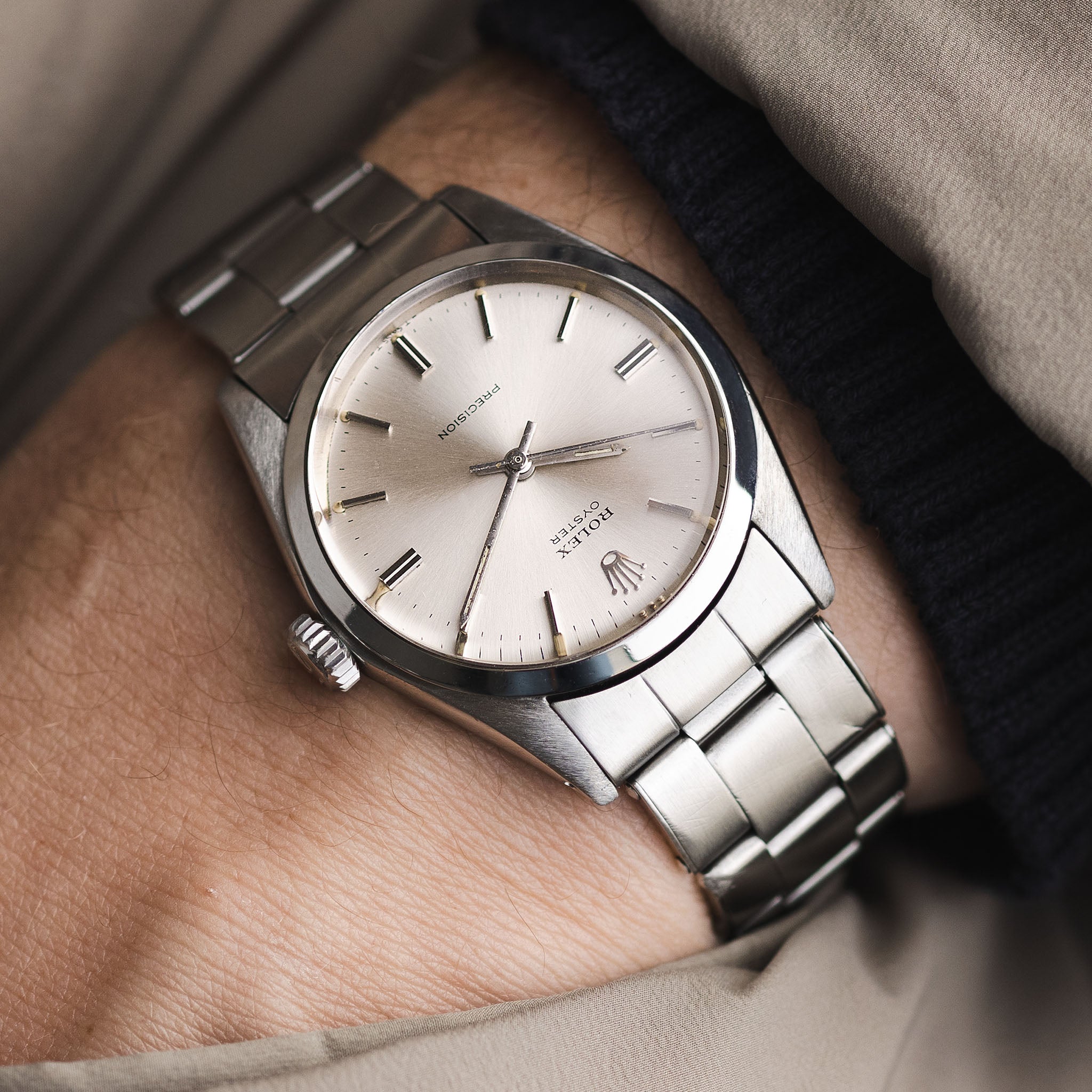 Rolex Oyster Precision 6426 ausgestellt für Fuerza Aéra del Perú