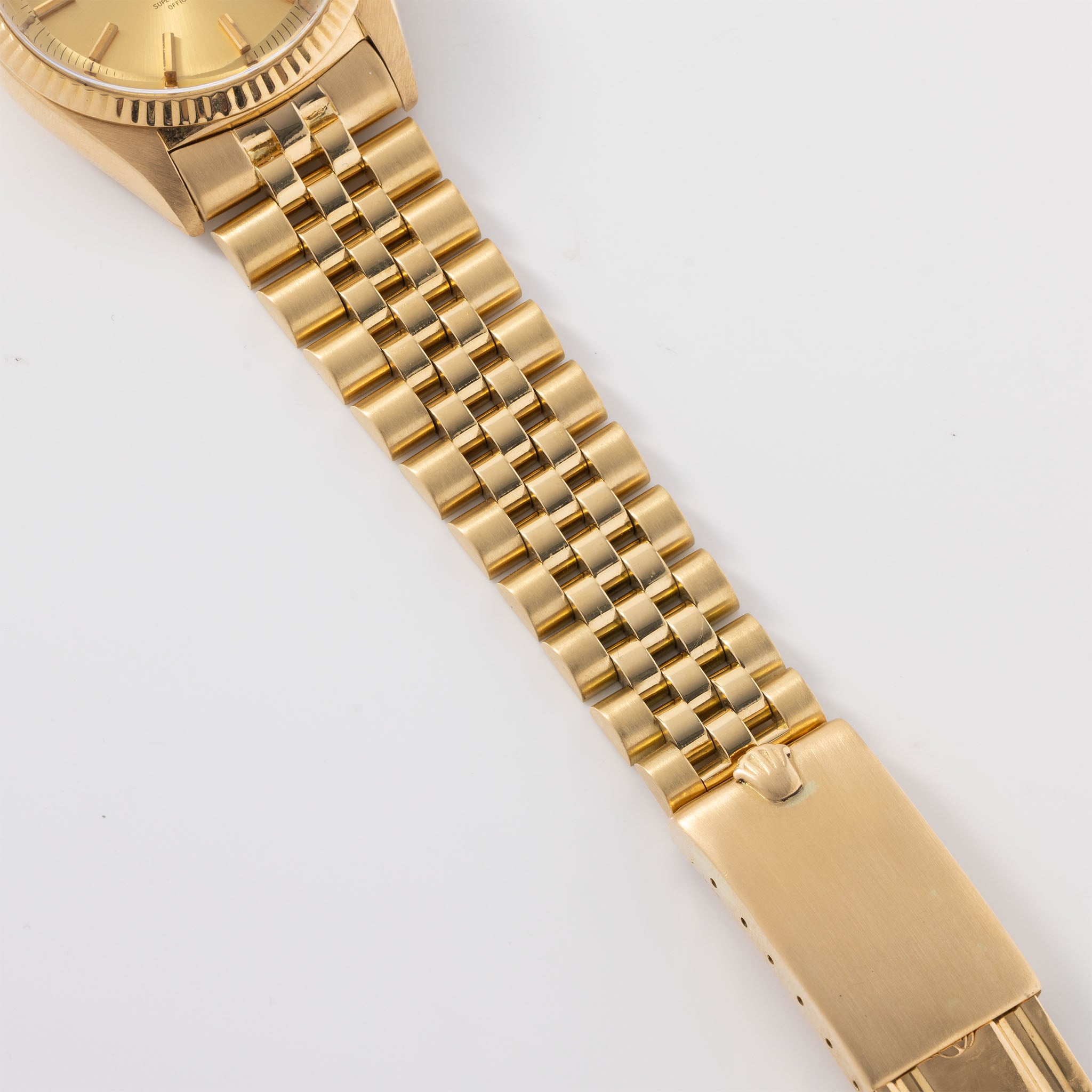 Rolex Datejust 1601/8 18k Gelbgold Champagner Zifferblat