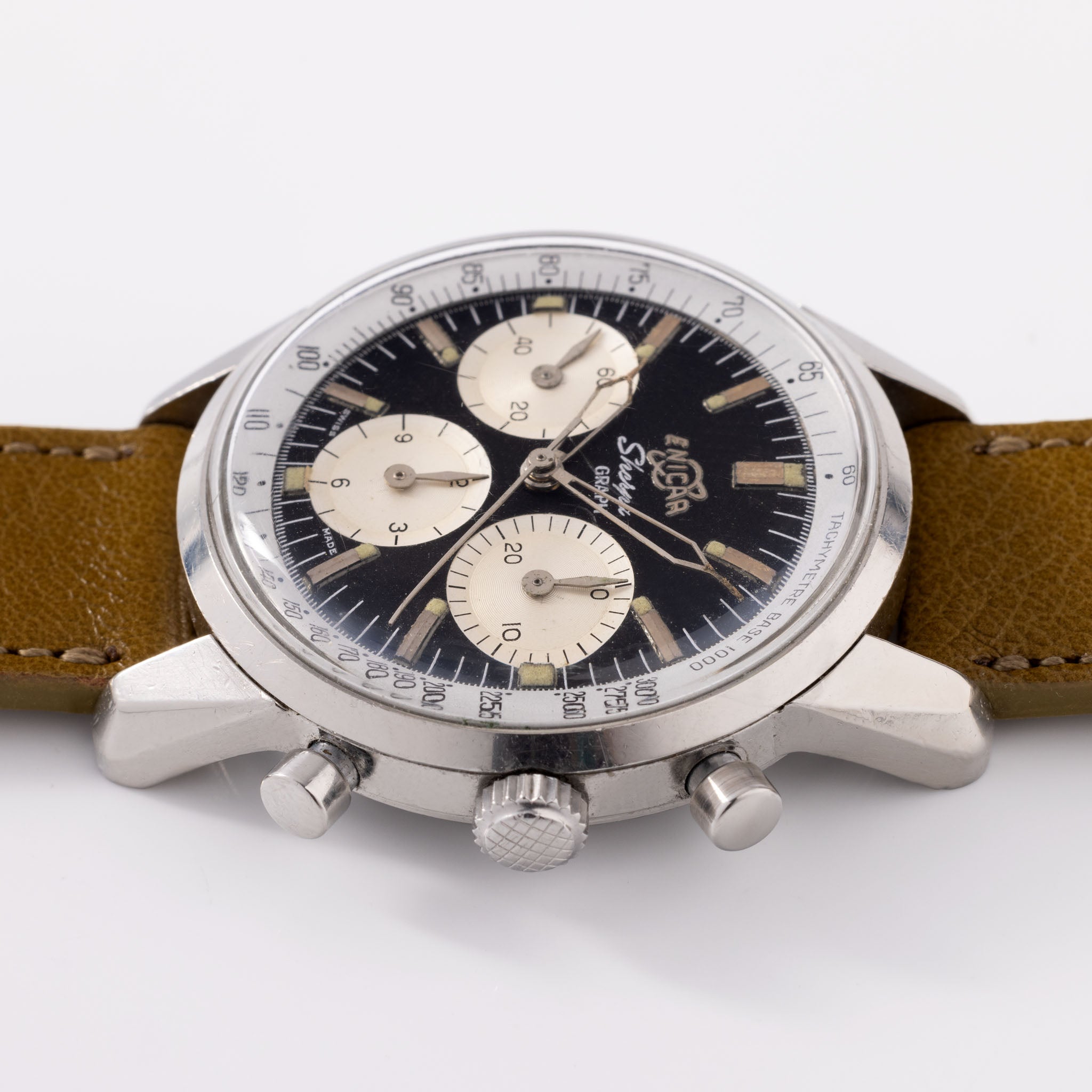 Enicar Sherpa Graph MK1 Chronograph Sterling Moss