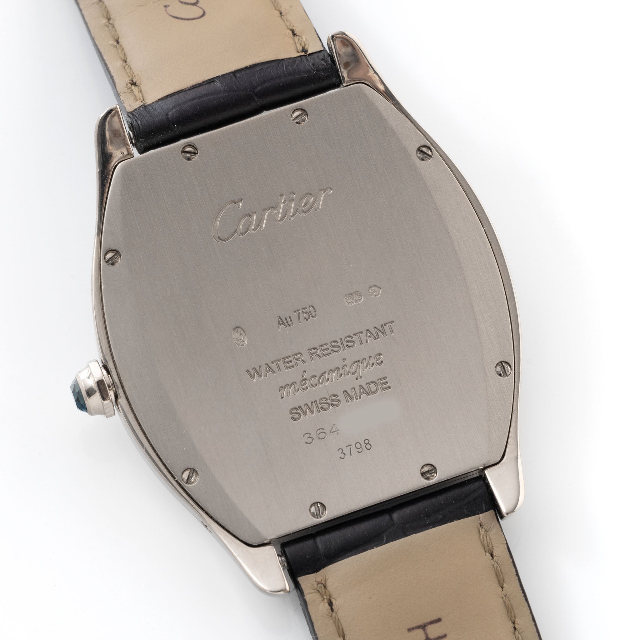 Cartier Tortue Extra-Flat Weißgold WGTO0003 Jumbo