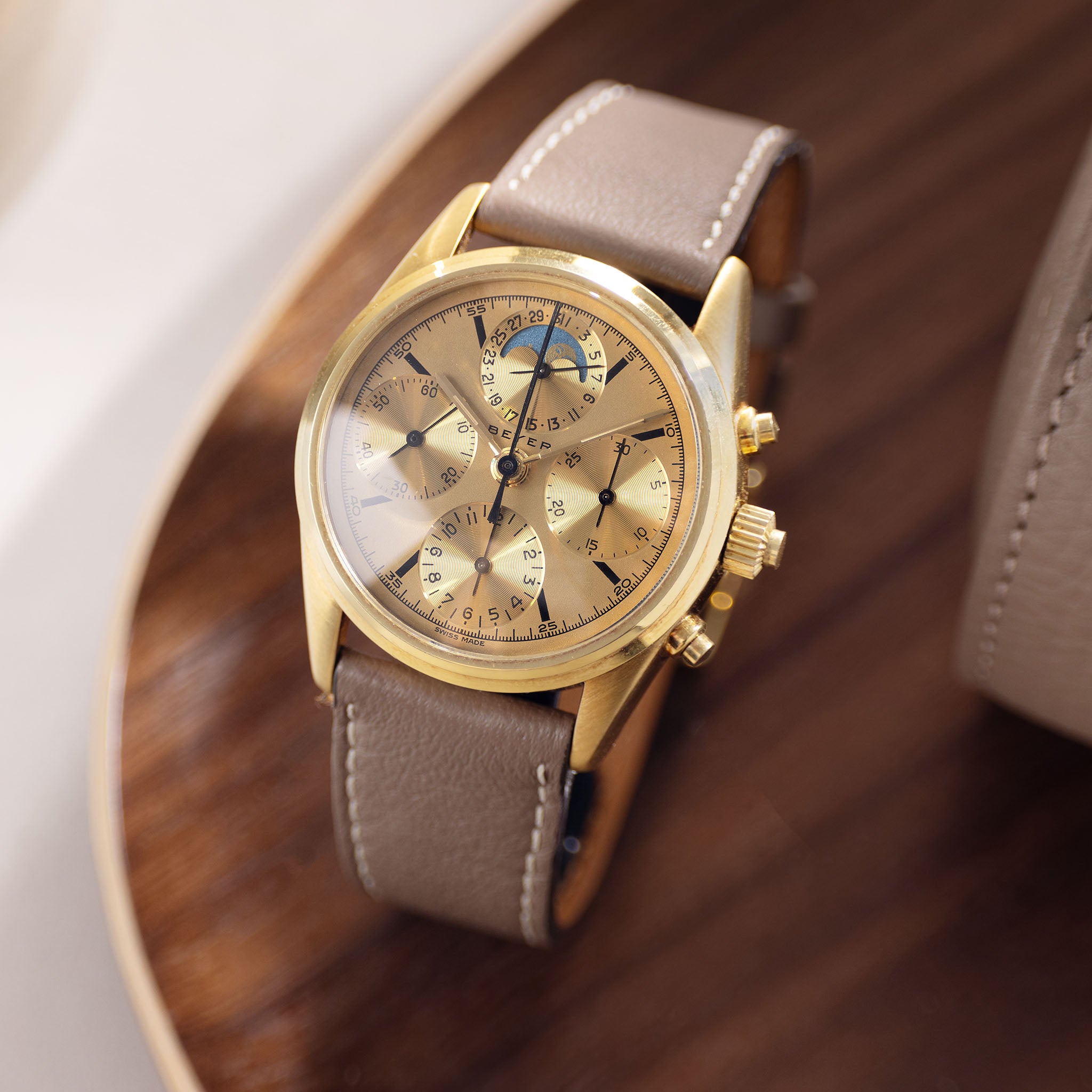Einzelstück Beyer Split Second Chronograph "Rattrapante"