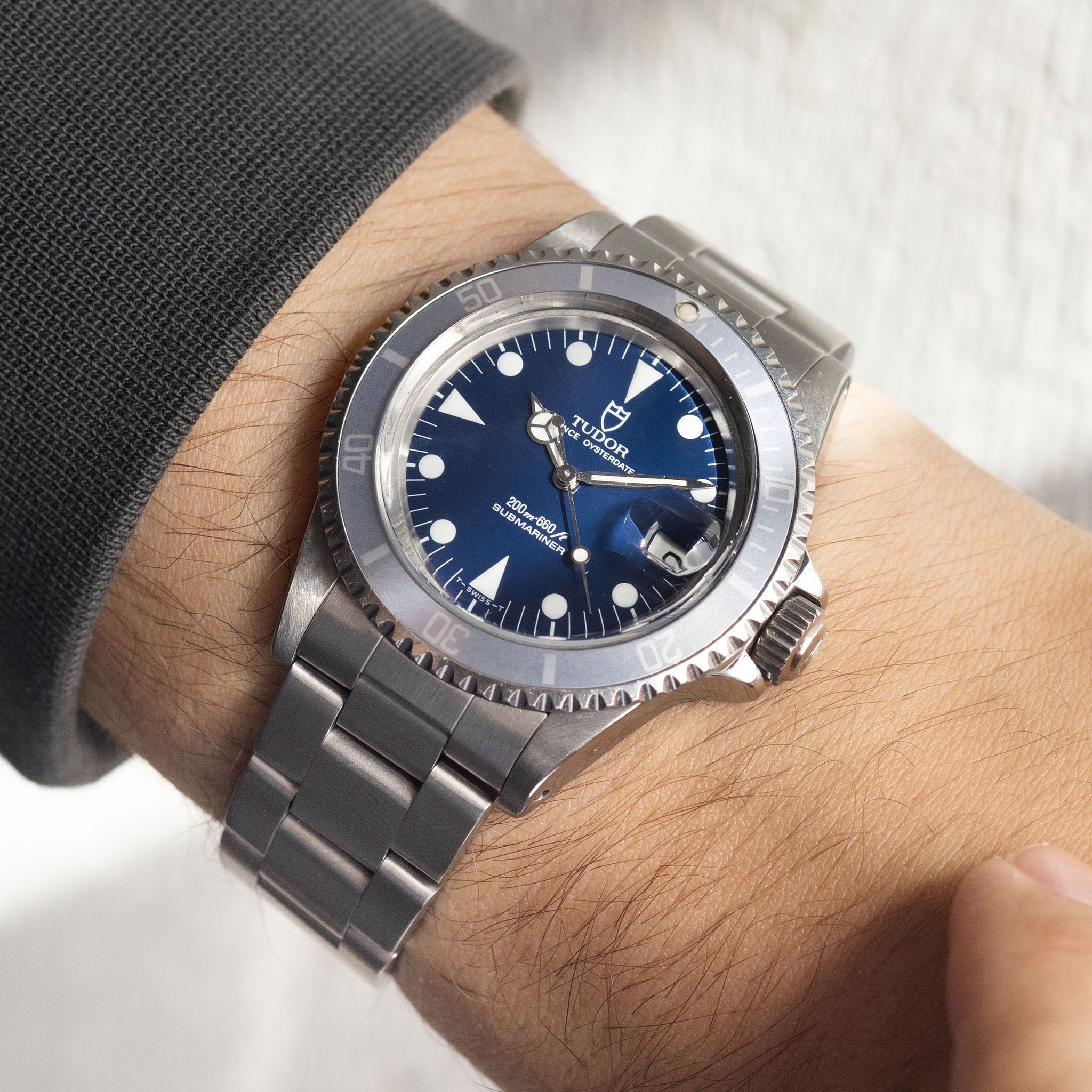 Tudor Submariner Refrenz 79090 Blaues Zifferblatt Mit Ghost Lünette