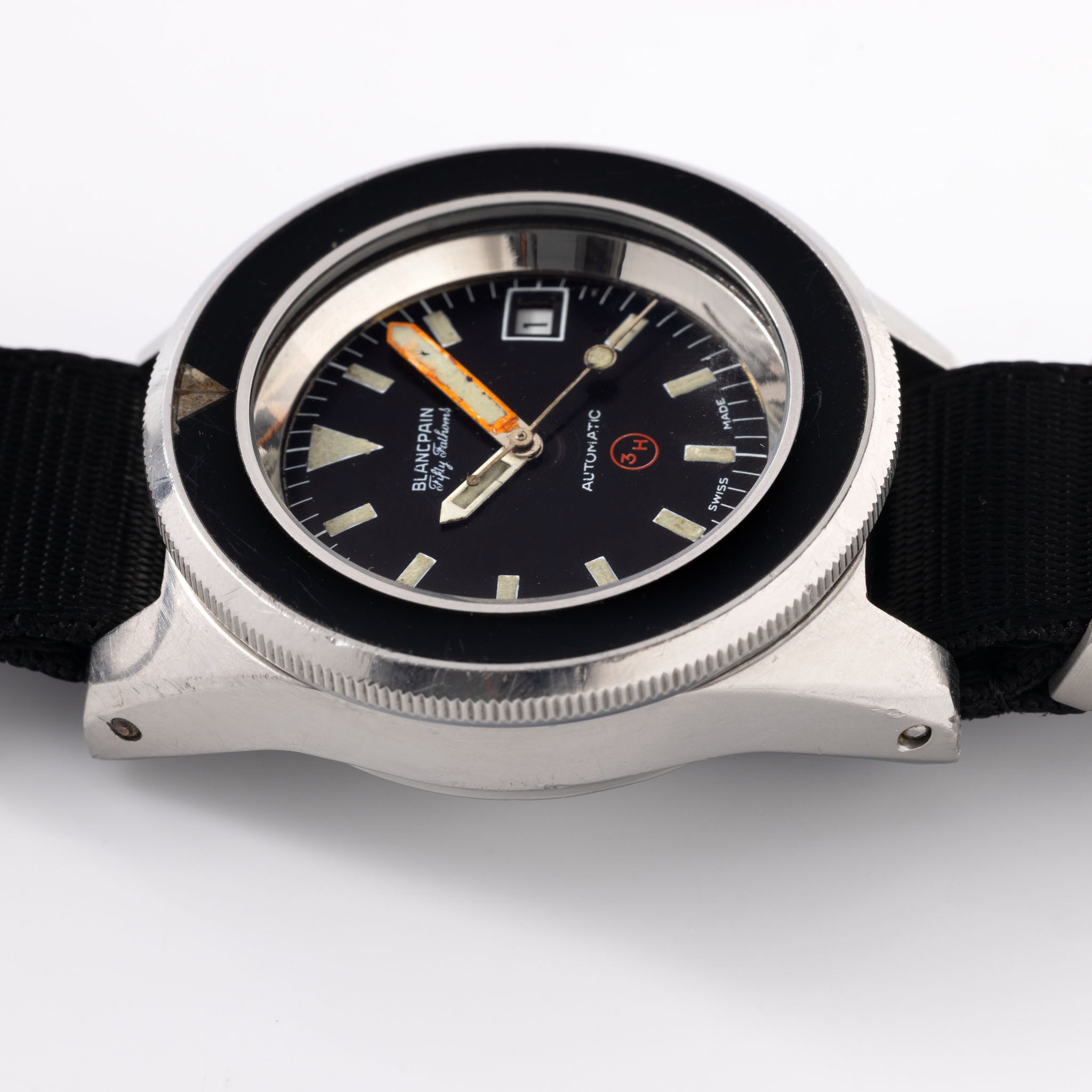 Blancpain Fifty Fathoms seltene 70er Jahre Bundeswehr Kampfschwimmer