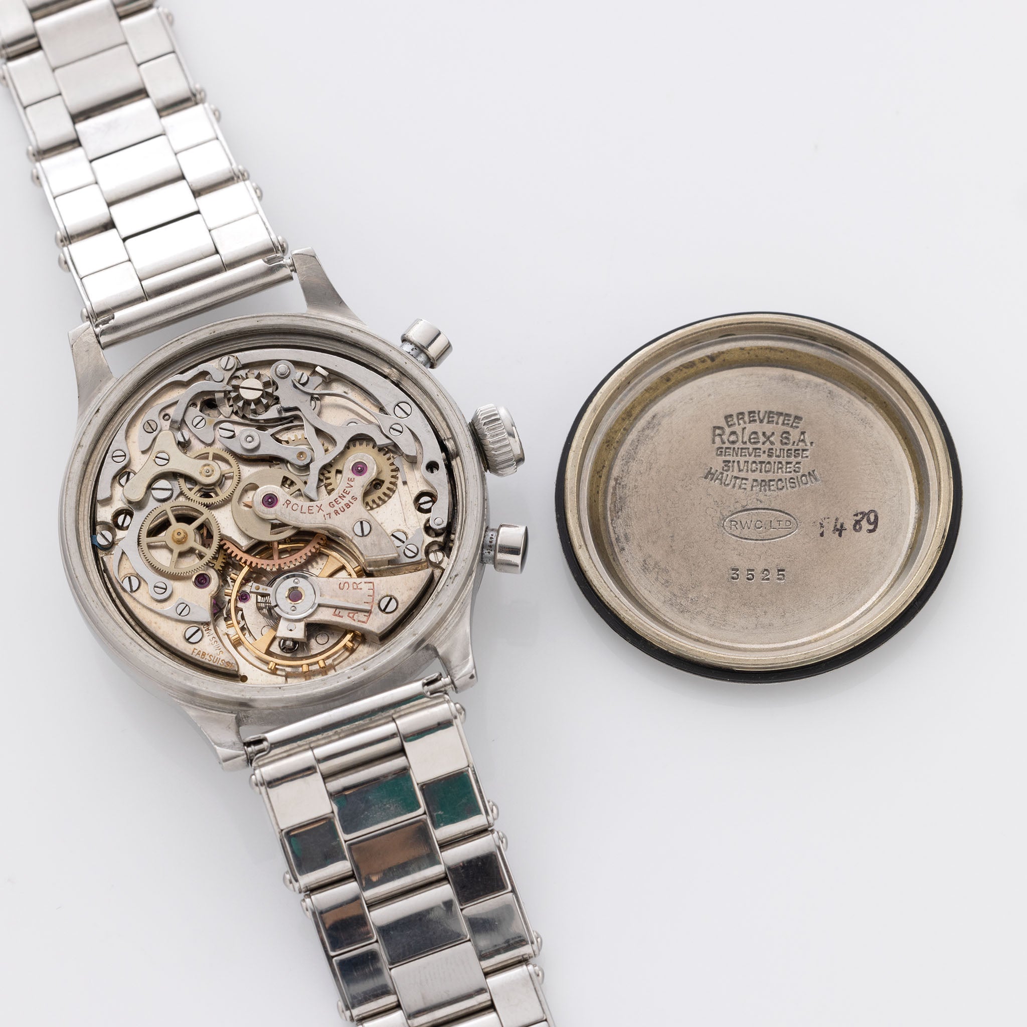Rolex Oyster Chronograph 3525 Monoblocco "Prisoner of War"